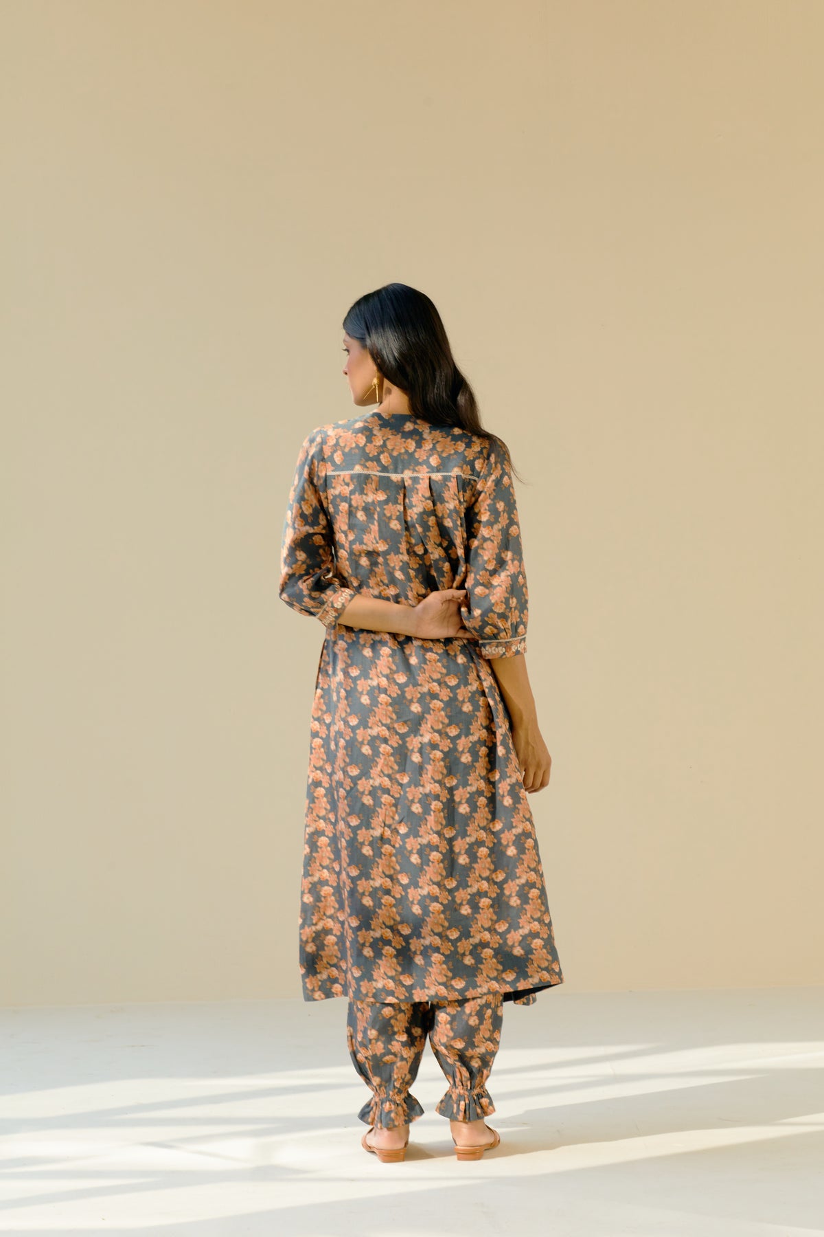 Norah pleated dress