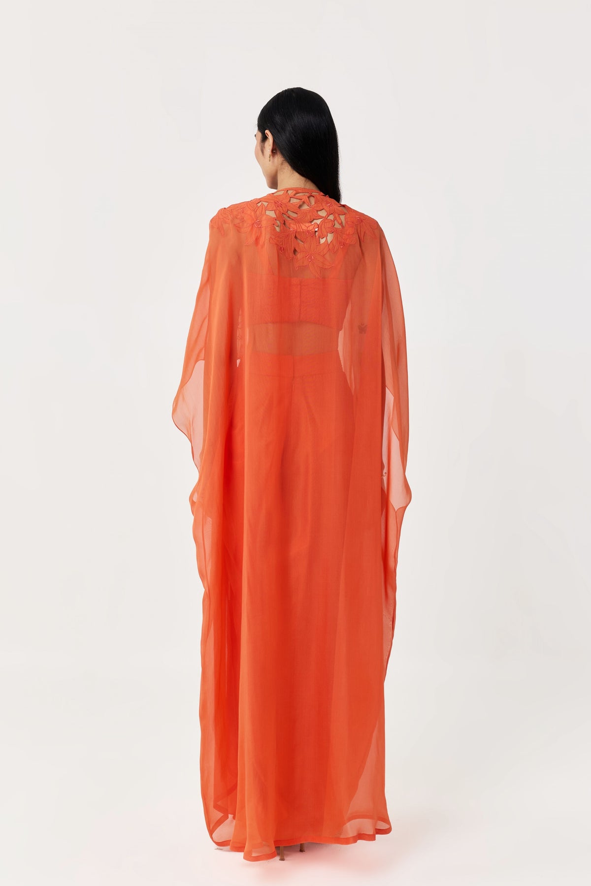Wild Lily Orange Cape Set