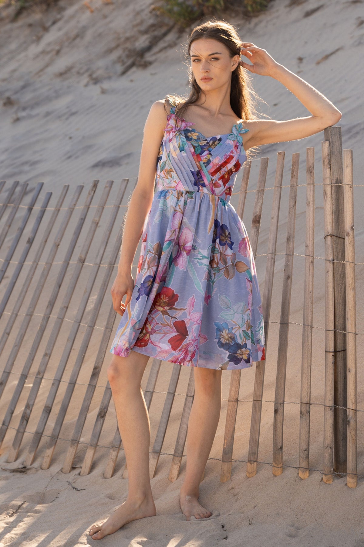 Florin Pleated Dress