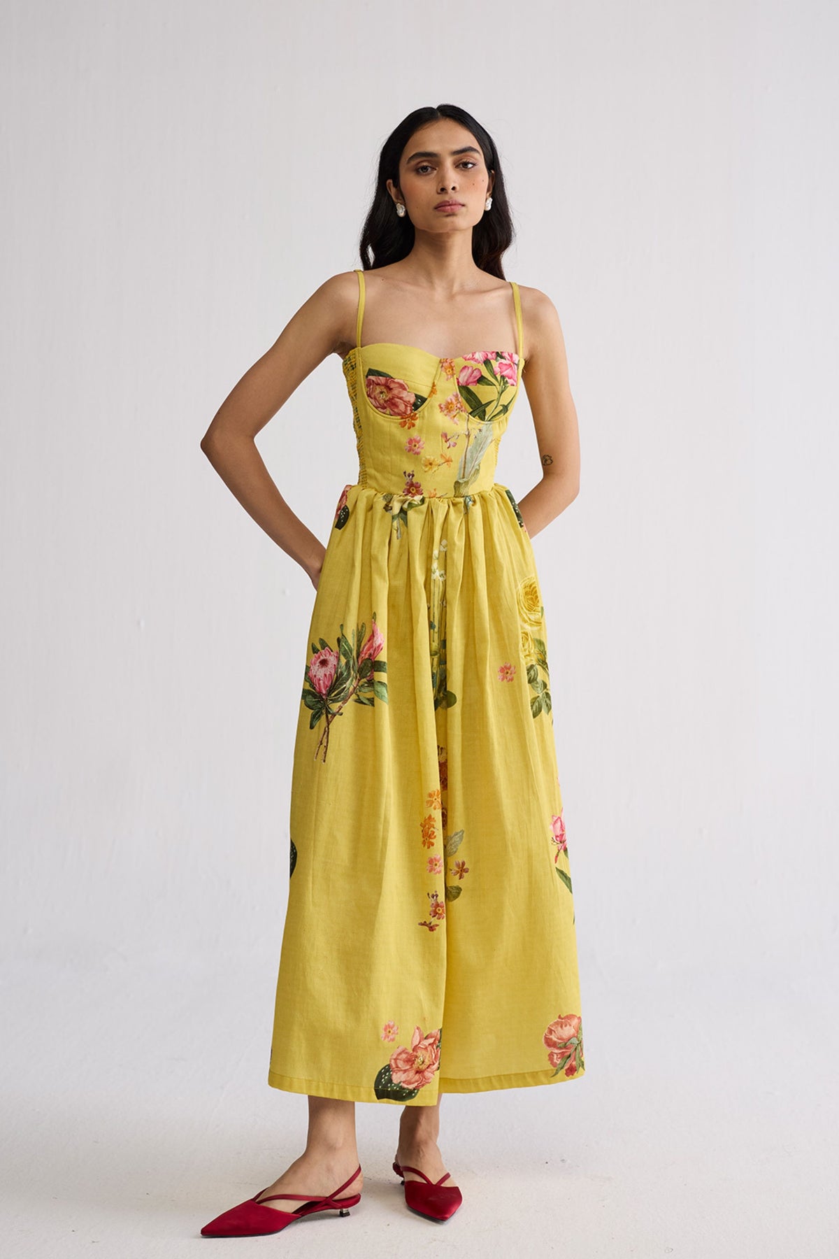 Romy Smocked Bralette Dress