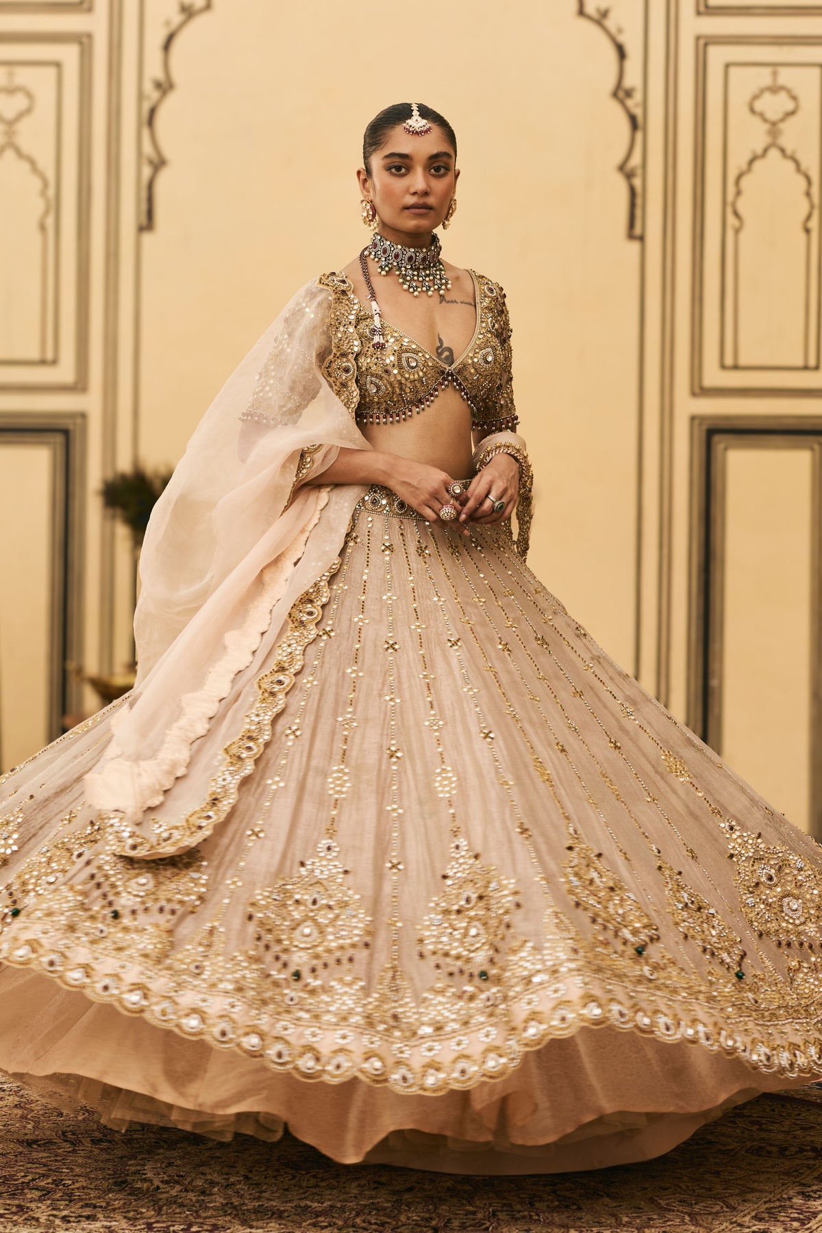 Maang Lehenga Set