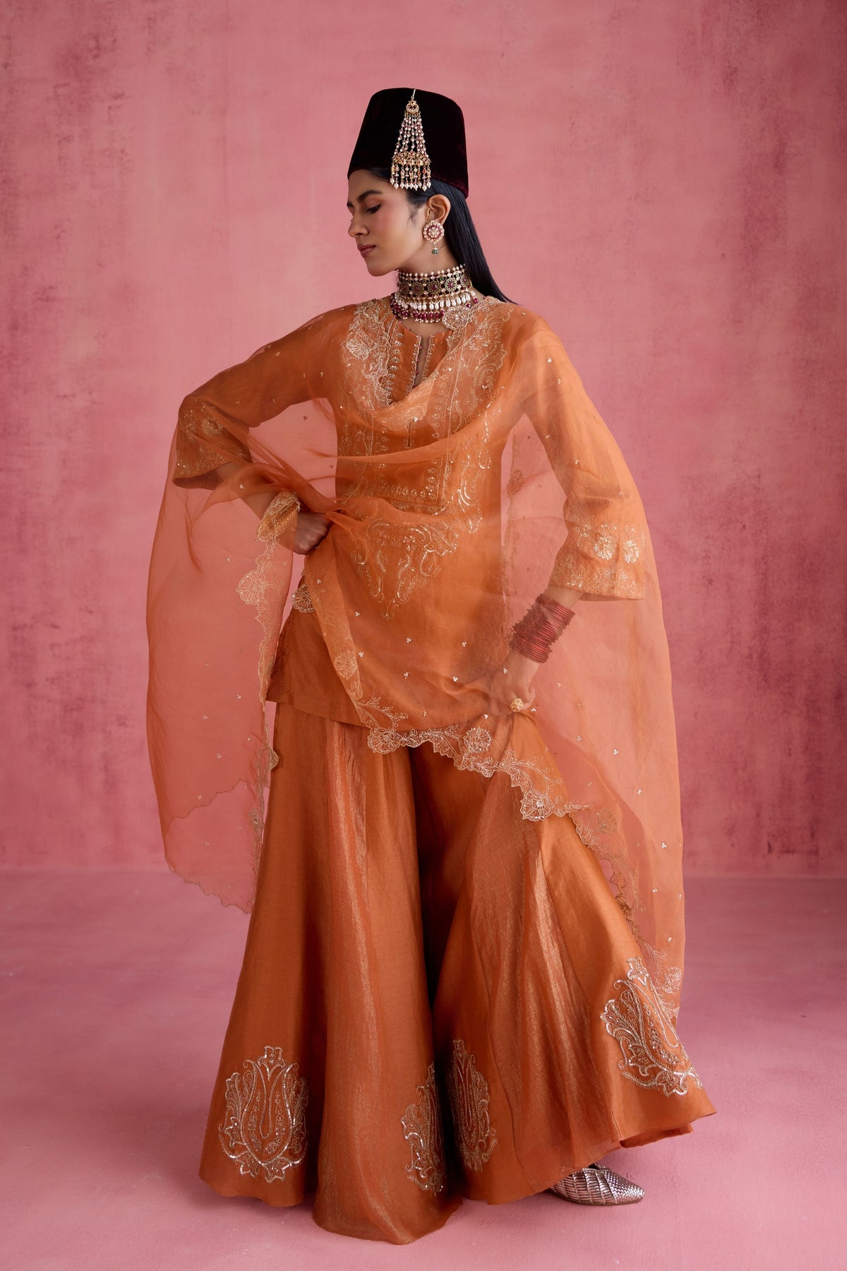 Huma Sharara Set