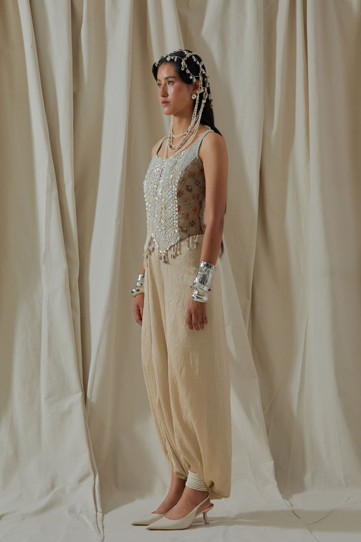 Bhumi Corset Blouse Set