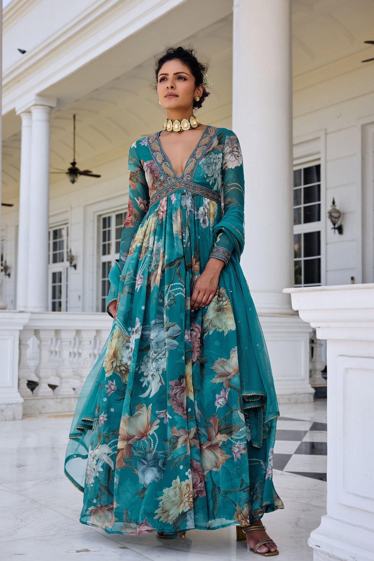 Kiara Anarkali Set