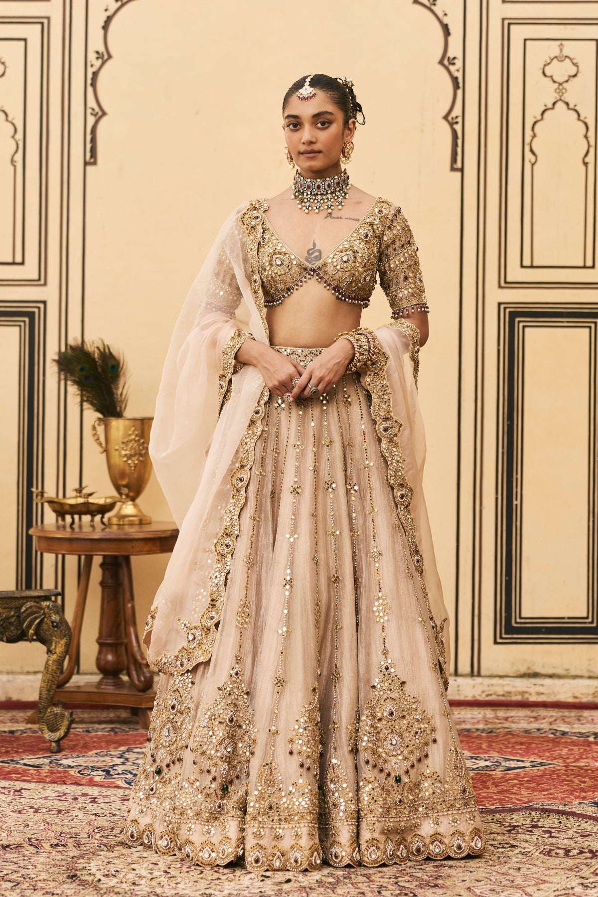 Maang Lehenga Set
