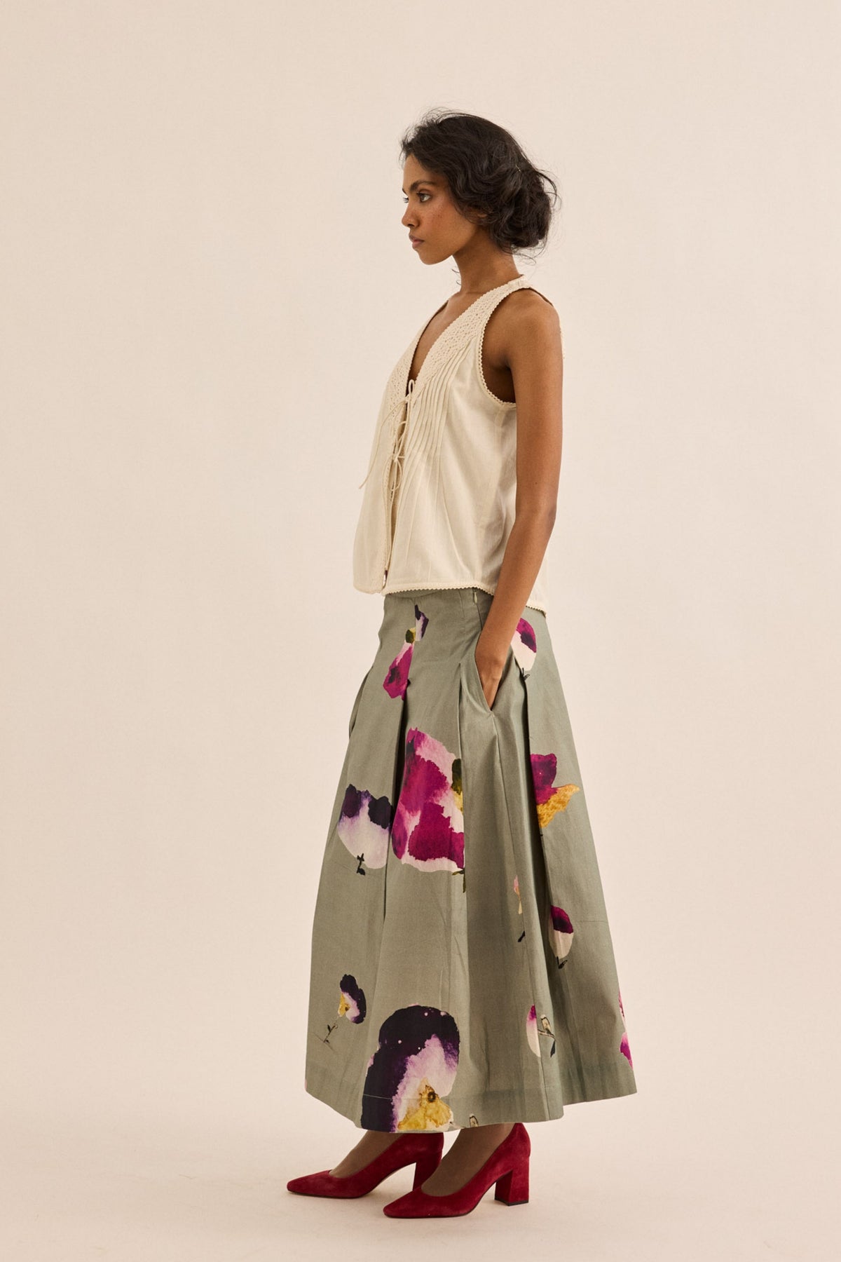 White Thistle Top