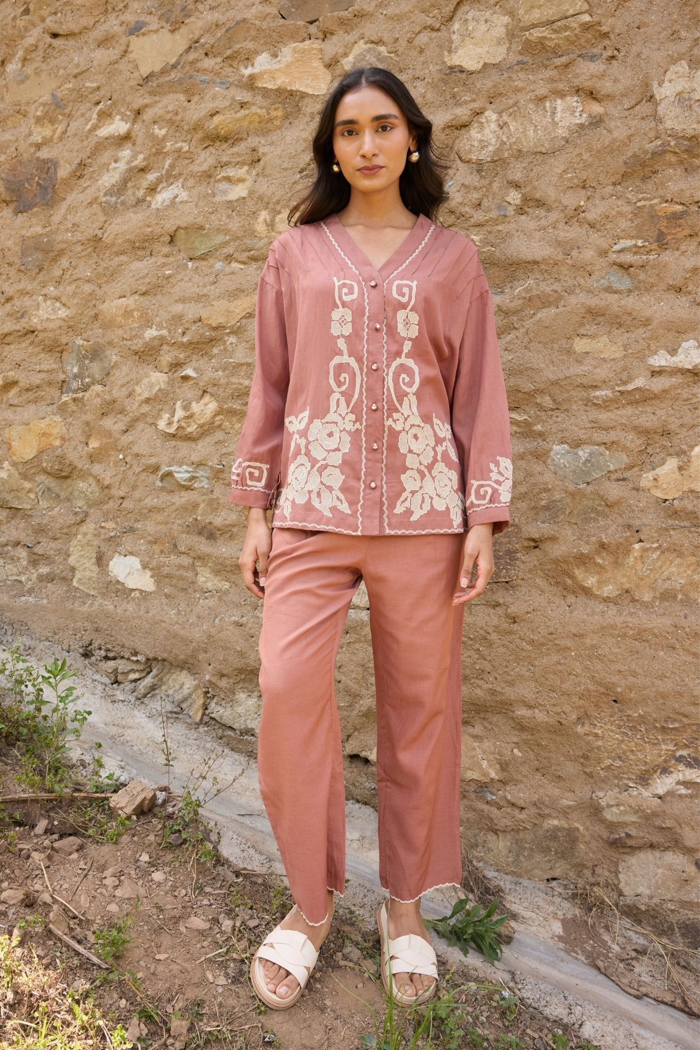 Brown Trousers - Ayaka - Elahe