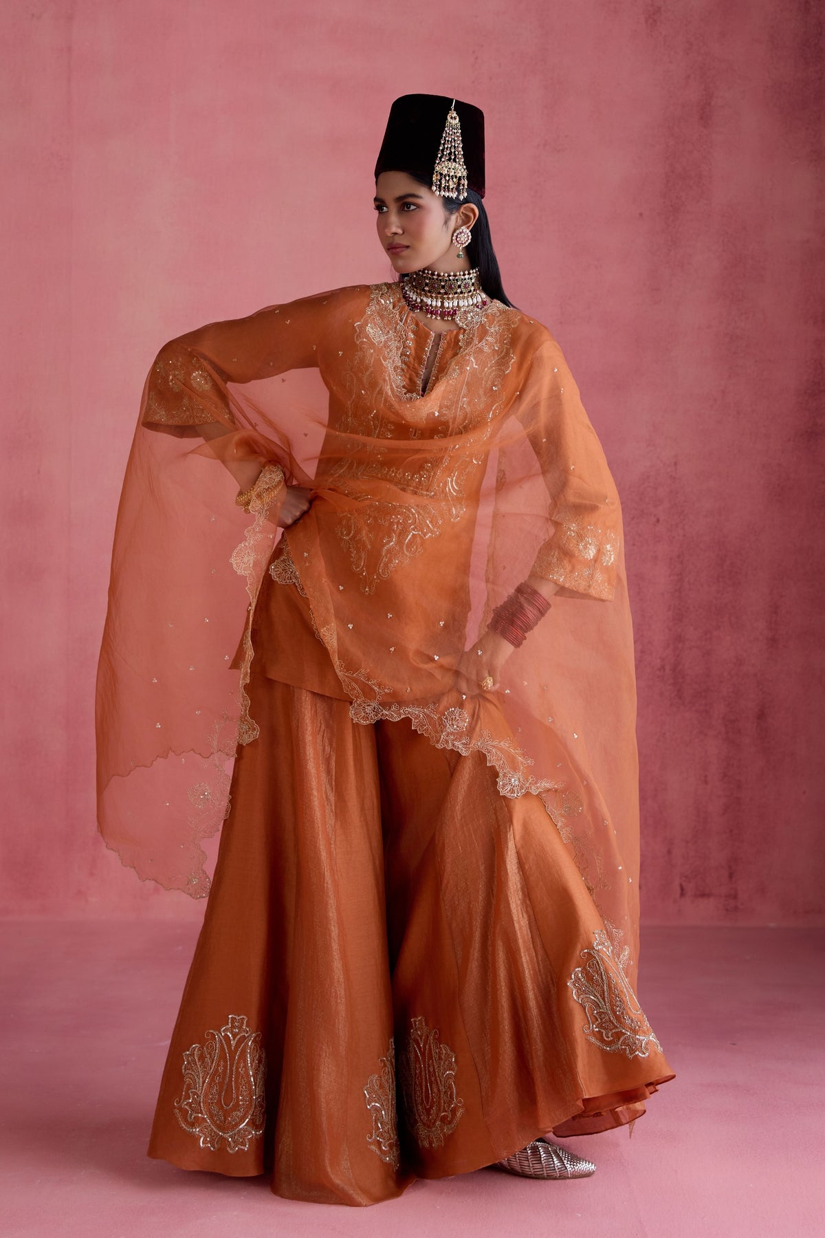 Huma Sharara Set