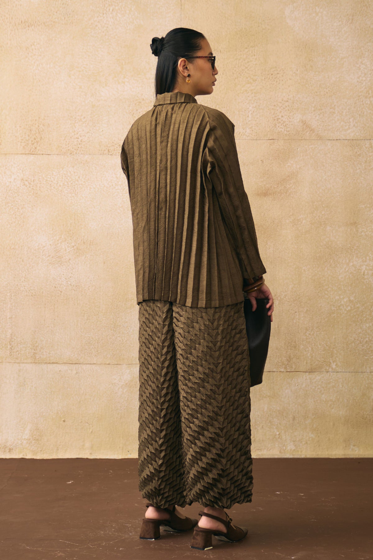 Brown Anatoni Co-ord Set
