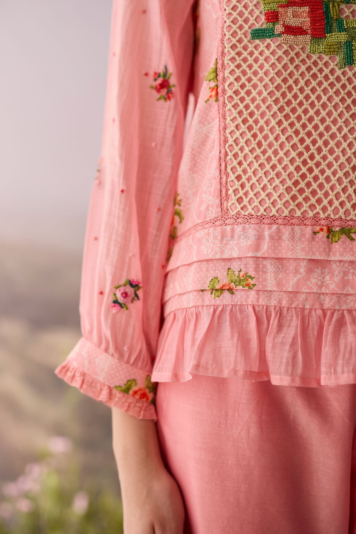 Rose Floral Top