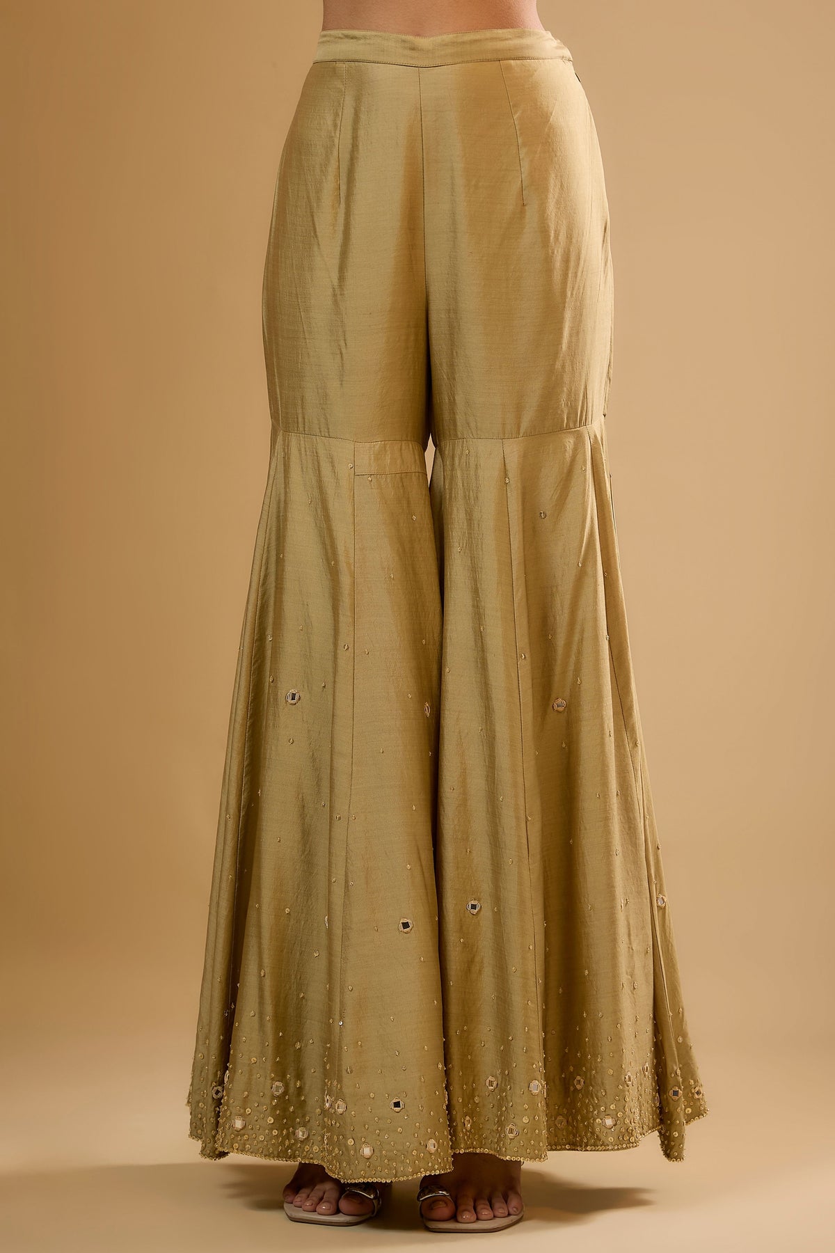 Light Green Sharara Set