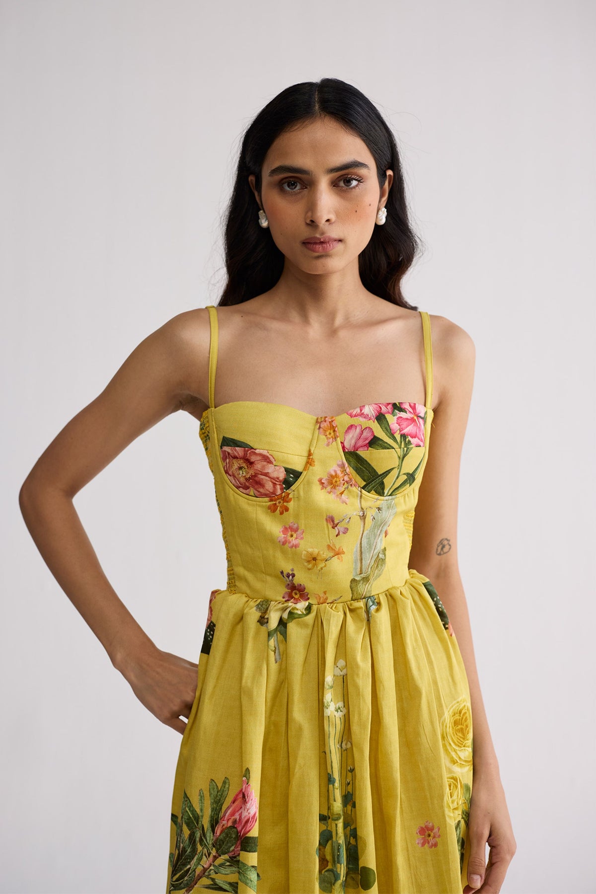 Romy Smocked Bralette Dress