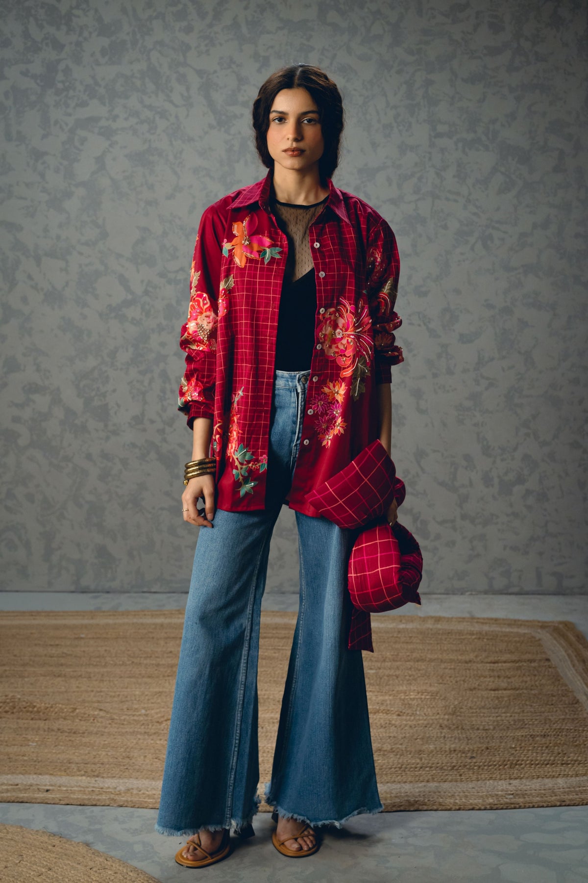 Jade Burgundy Shirt