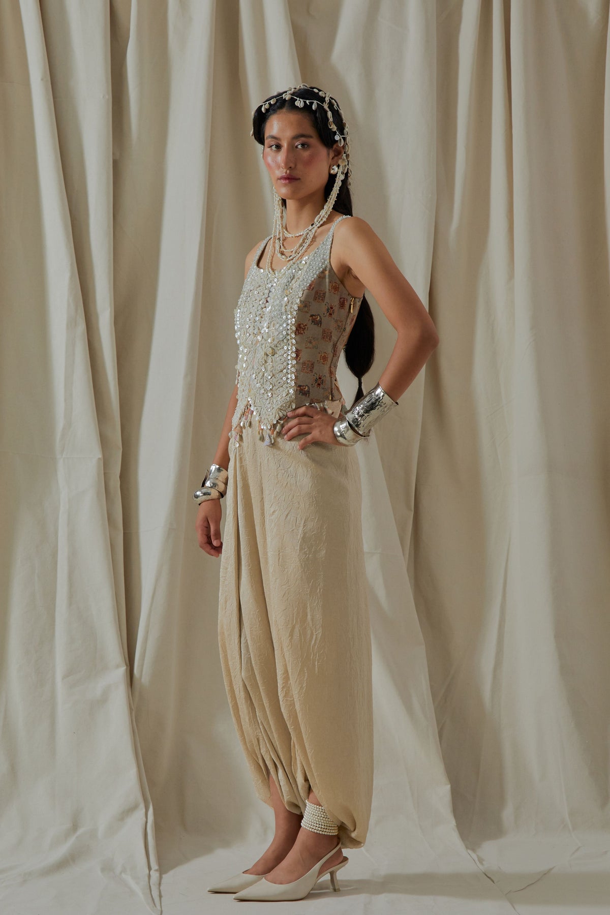 Bhumi Corset Blouse Set