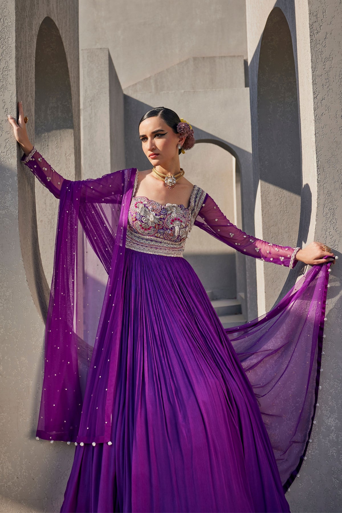 Tithira Anarkali Set