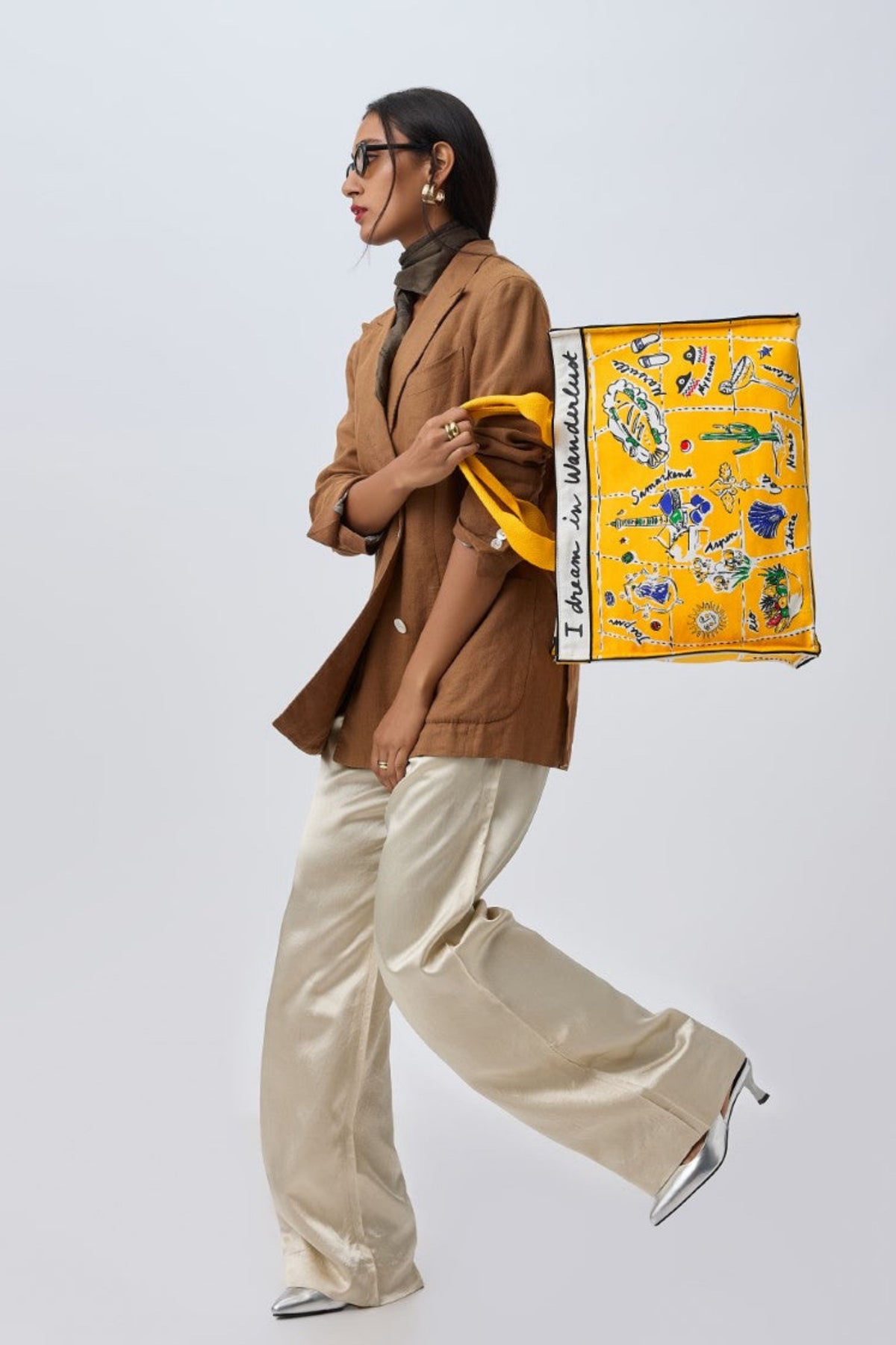 The Wanderlust in Yellow Bag