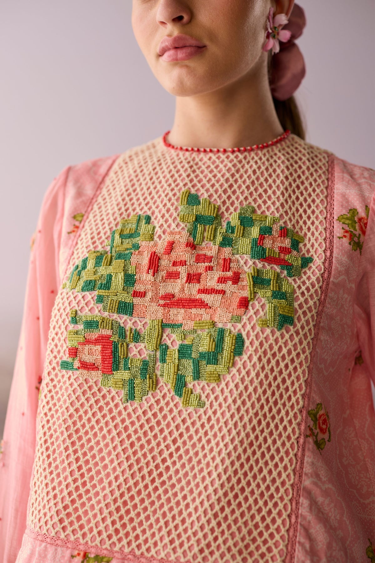 Rose Floral Top
