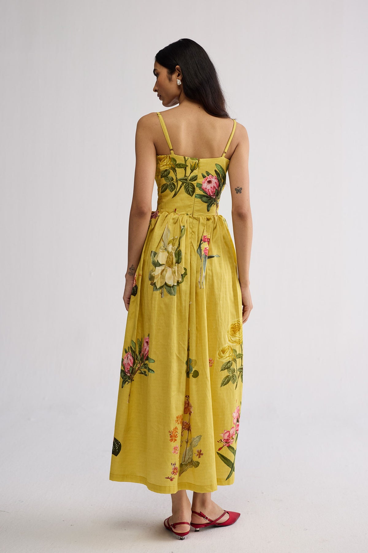 Romy Smocked Bralette Dress