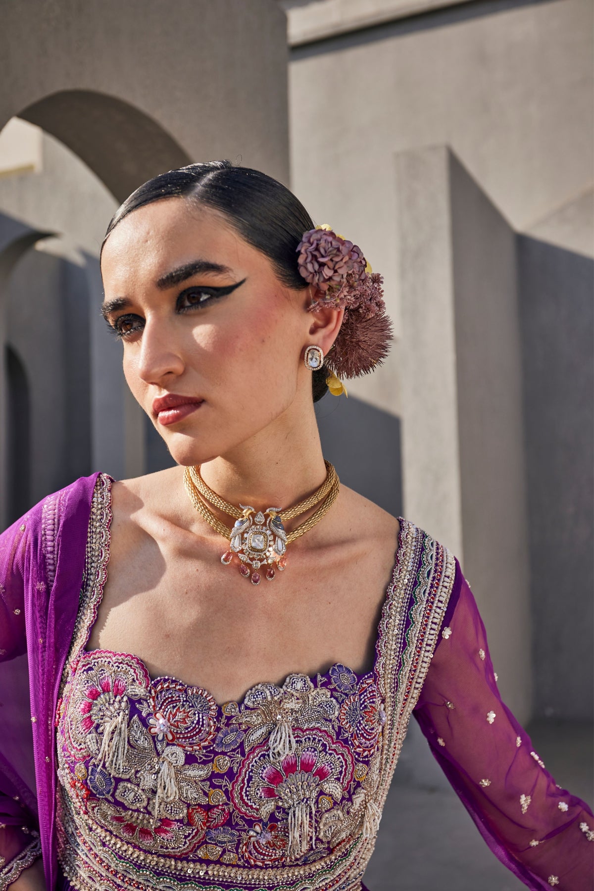 Tithira Anarkali Set