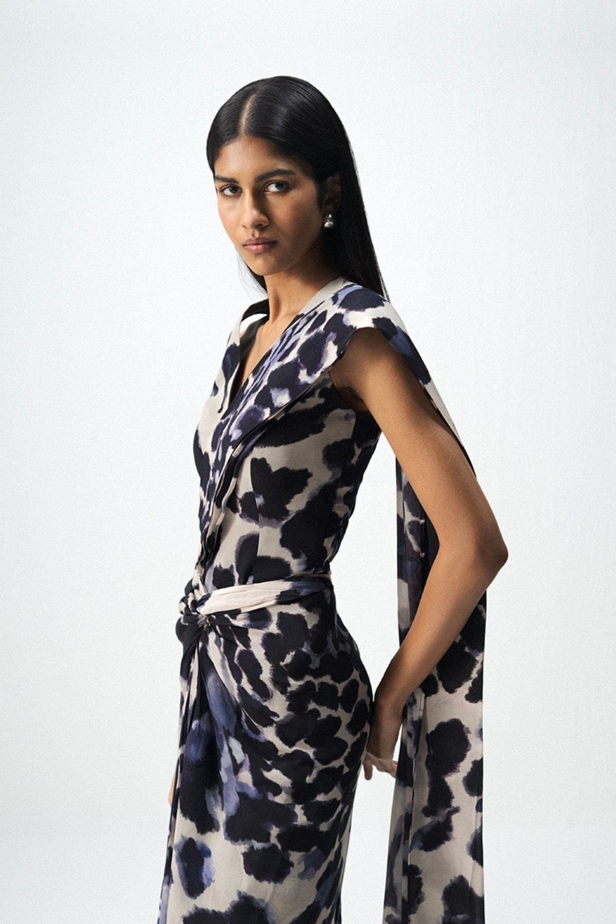 Samburu Draped Saree Set