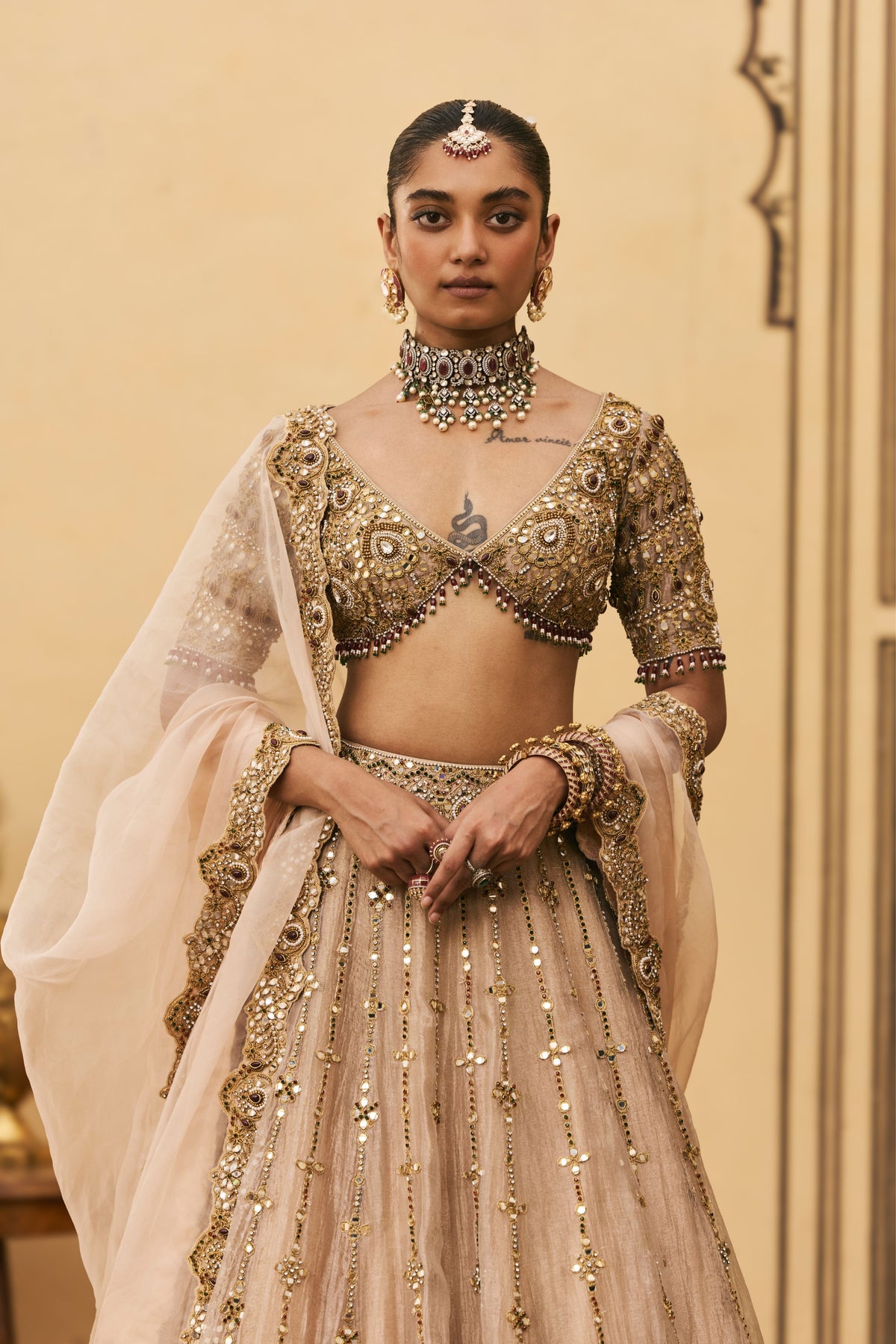 Maang Lehenga Set