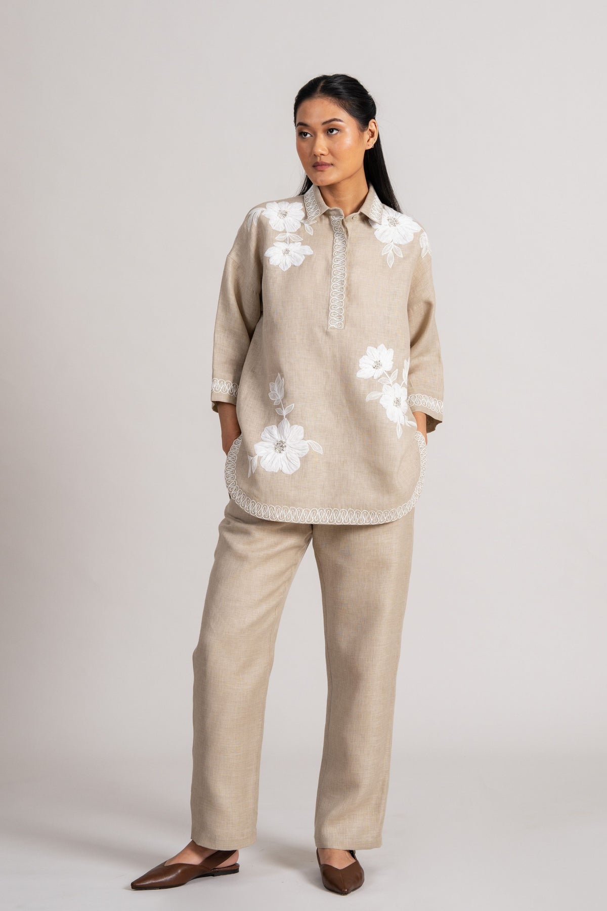 Aura Side Slit Co-ord Set