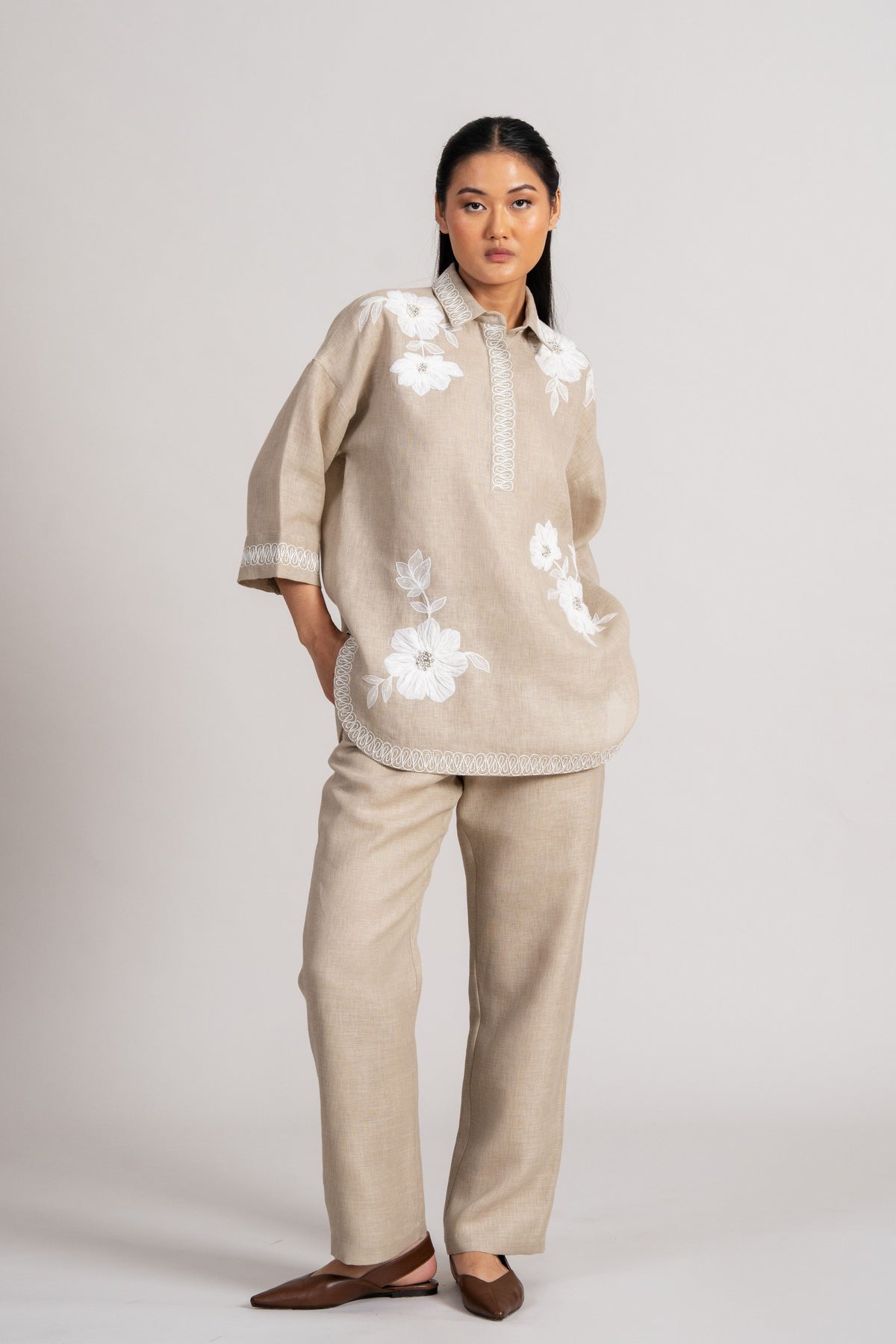 Aura Side Slit Co-ord Set