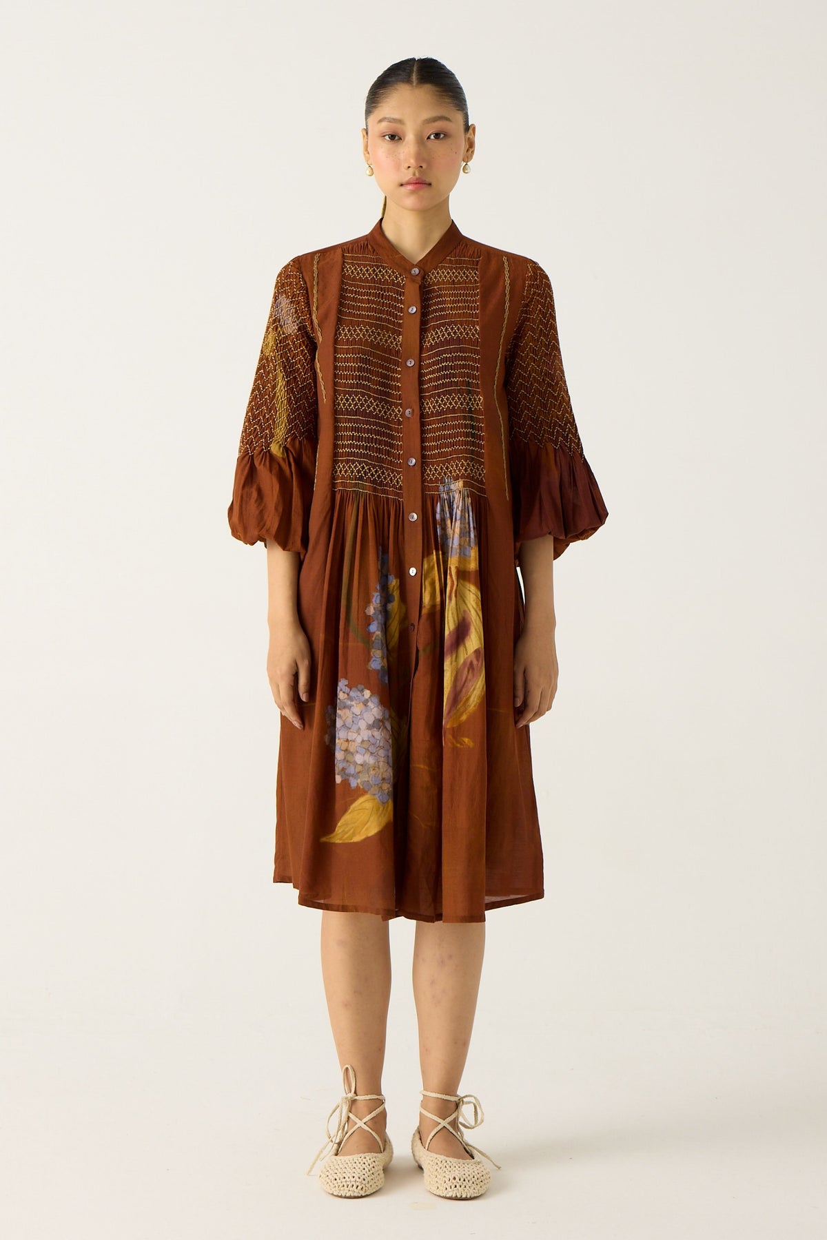 Porto Foliage Dress
