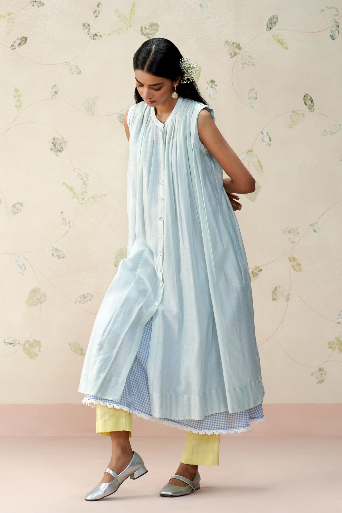 Baroness Sky Blue Kurta Set