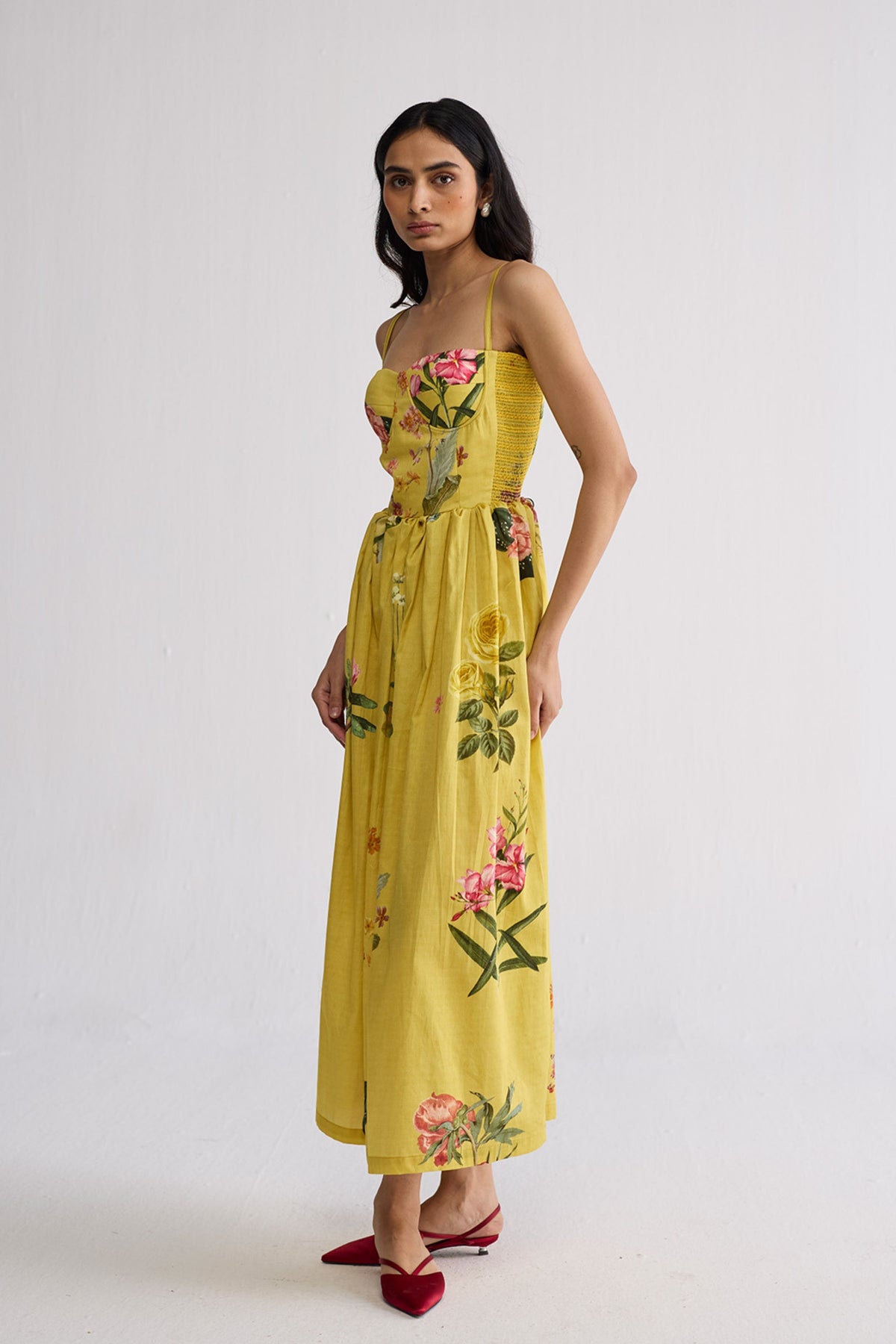 Romy Smocked Bralette Dress