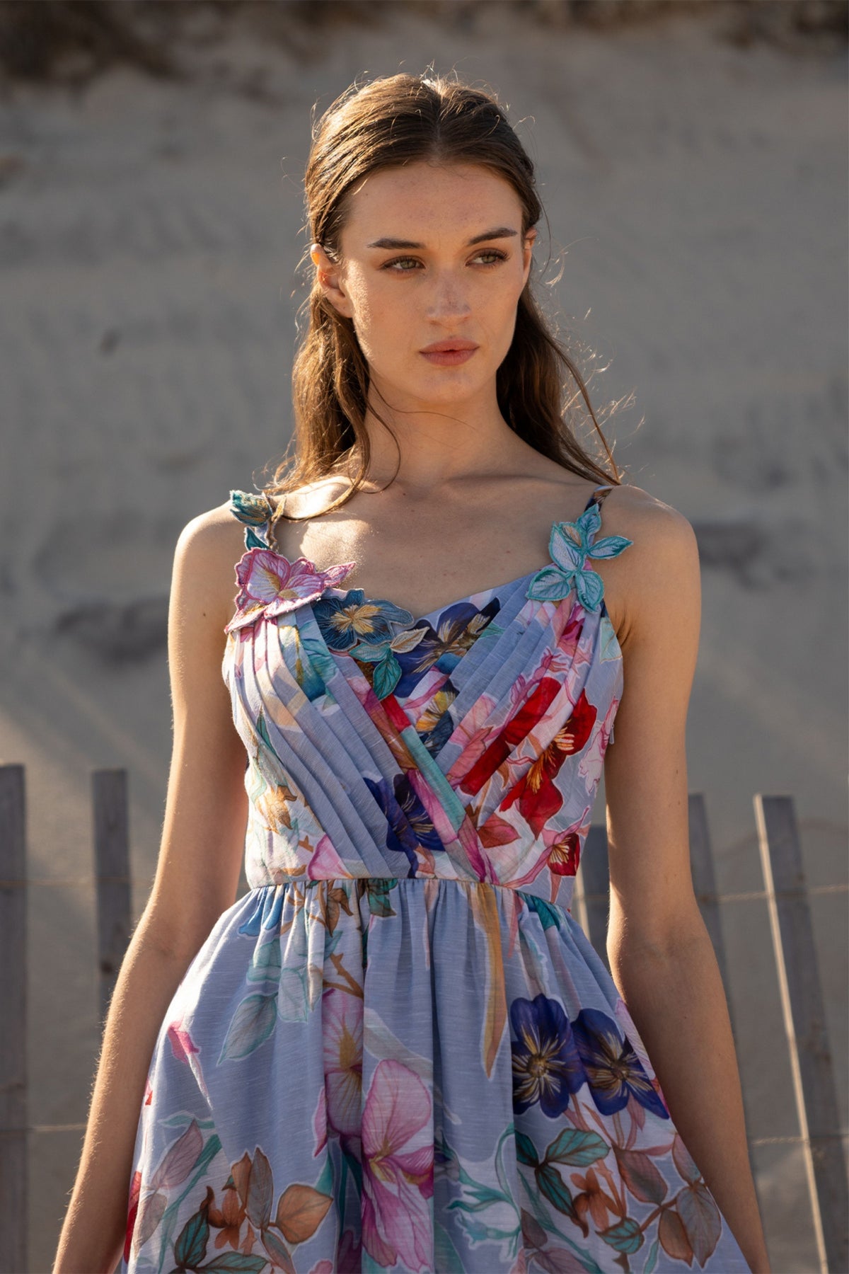 Florin Pleated Dress
