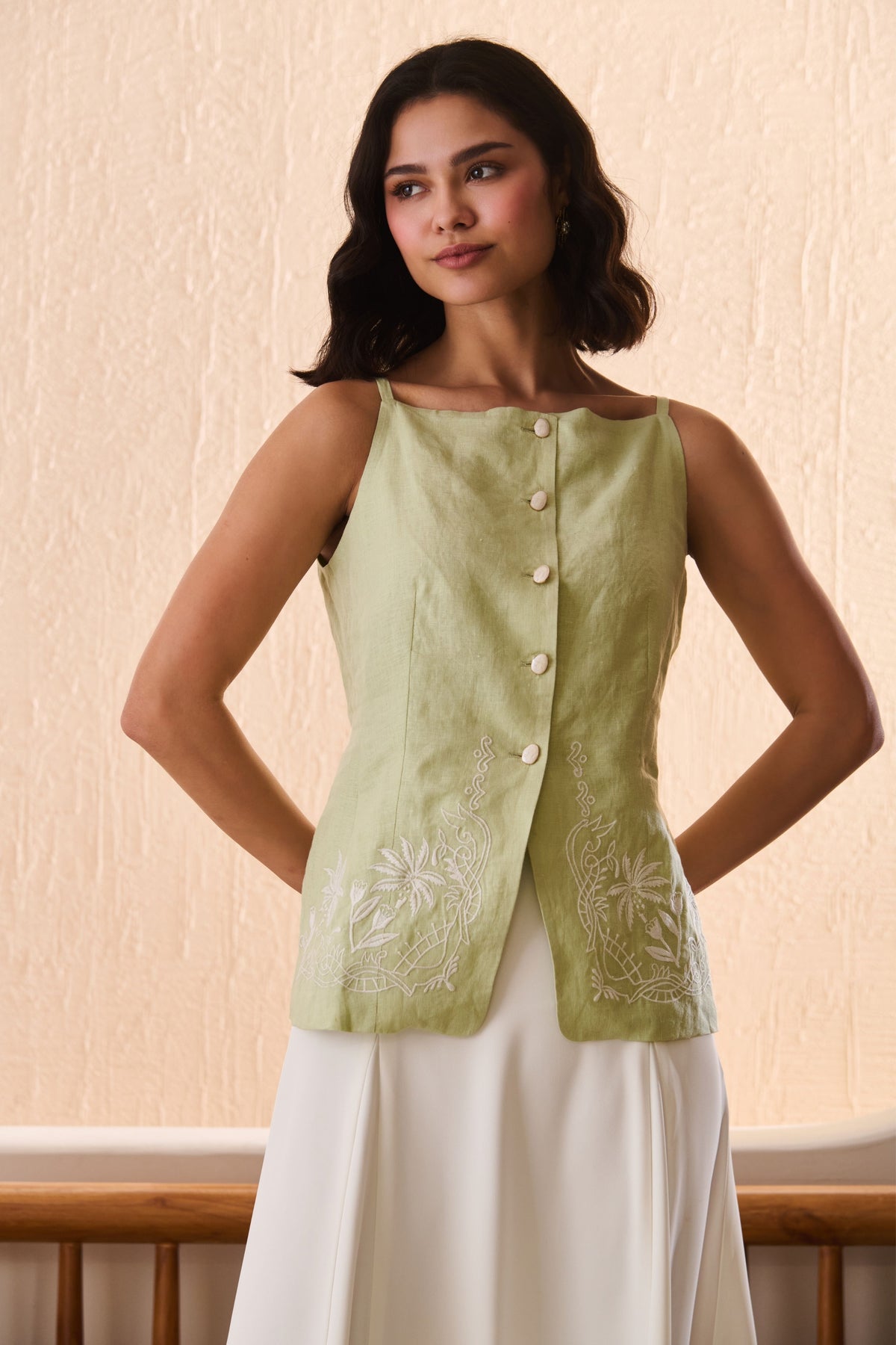 Zora Matcha Co-ord Set