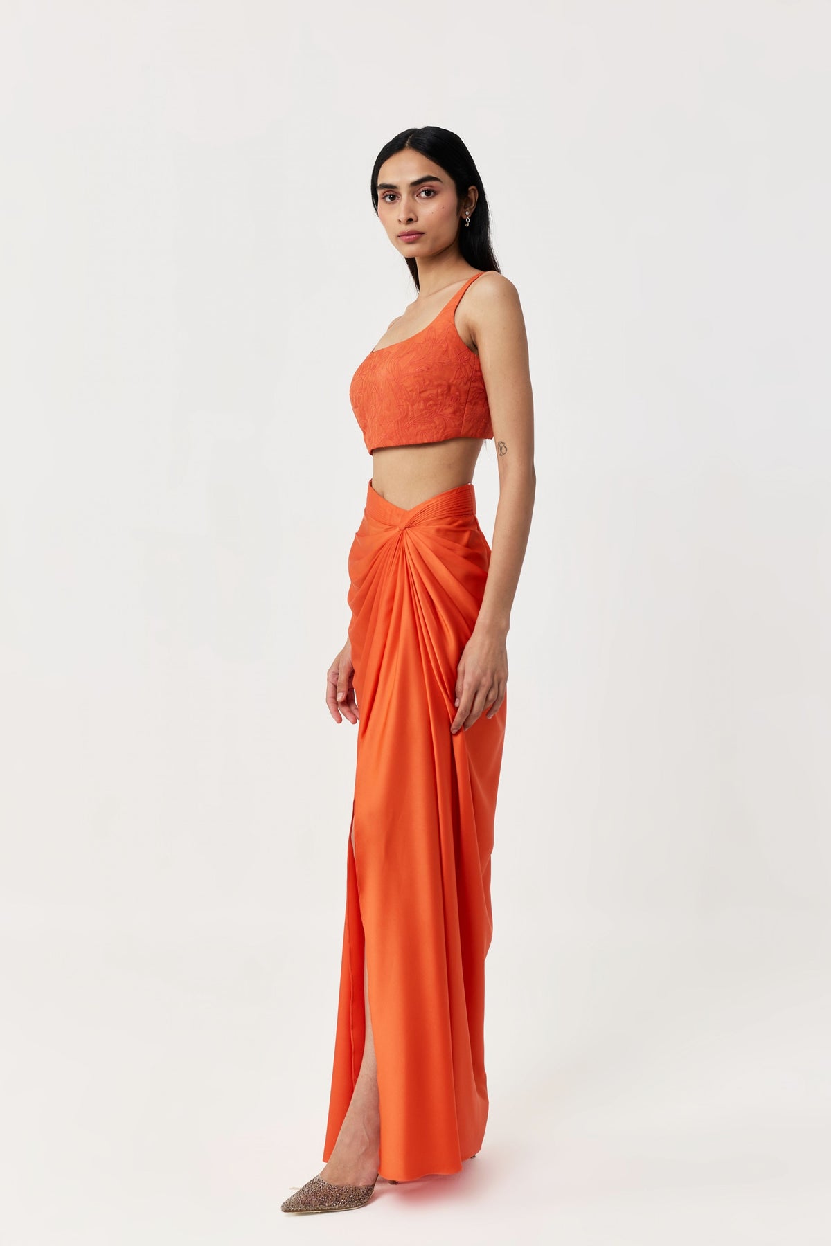 Wild Lily Orange Cape Set