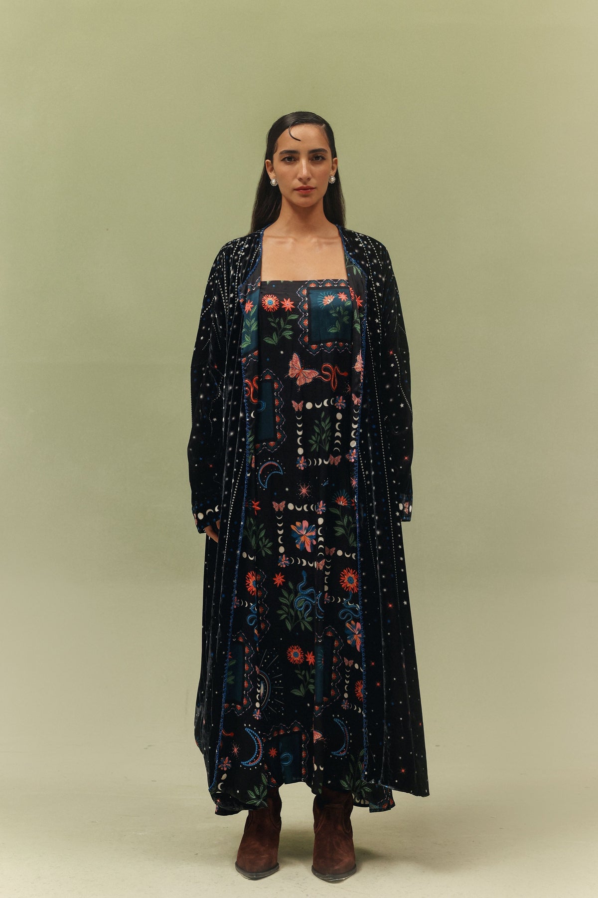 Liza Garden Dancers Maxi Dress