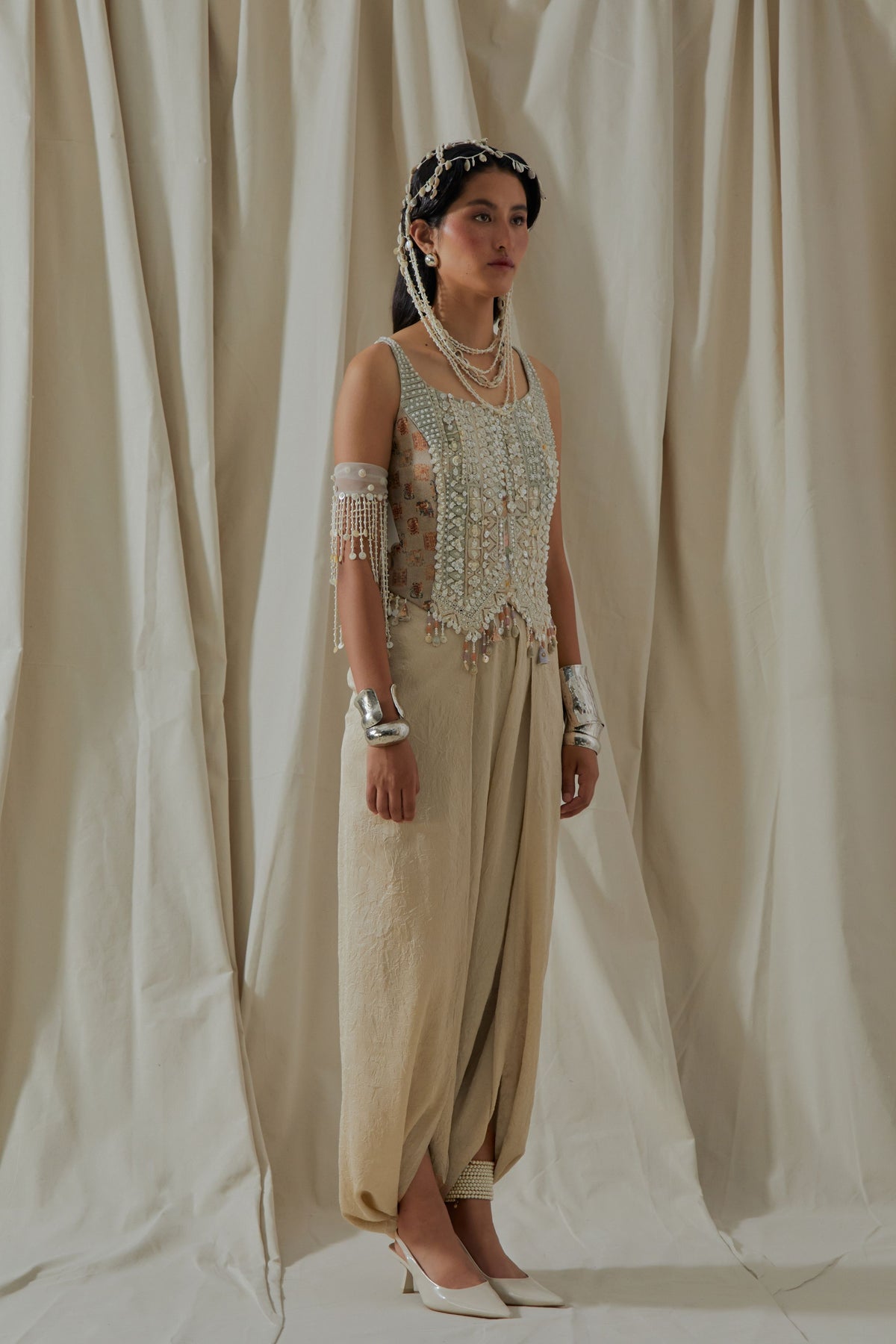 Bhumi Corset Blouse Set