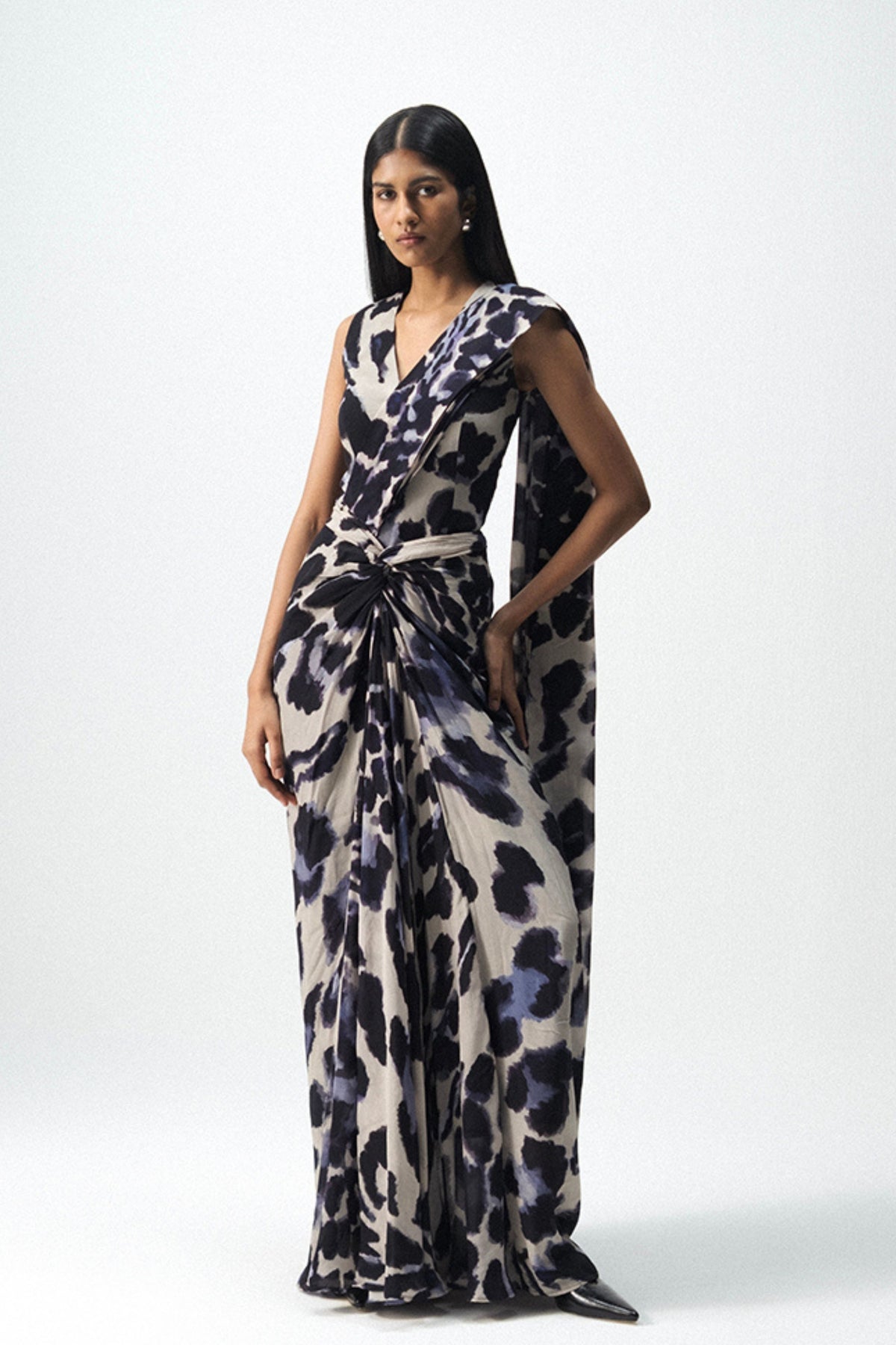 Samburu Draped Saree Set