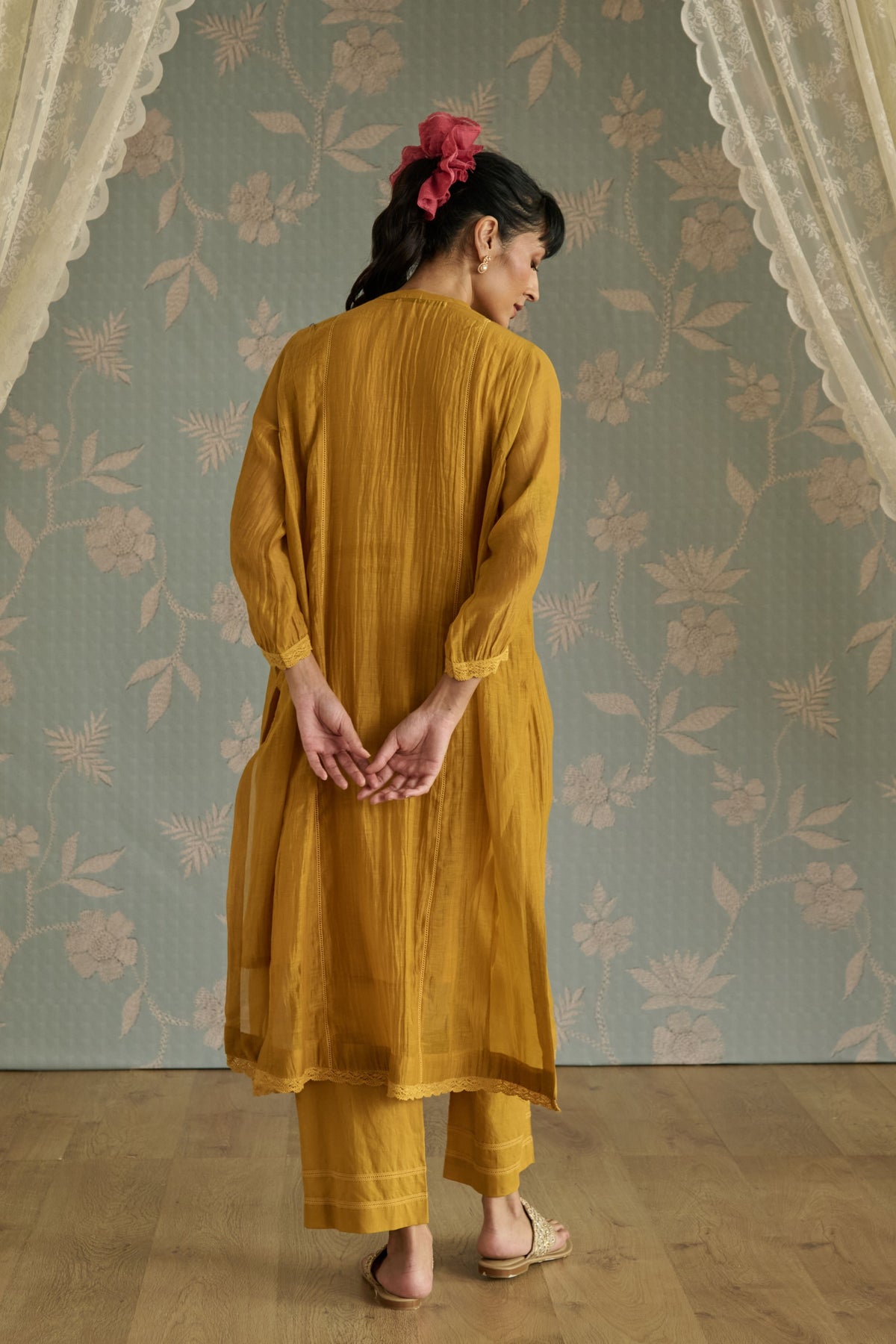 Yellow Zehra Co-ord Set