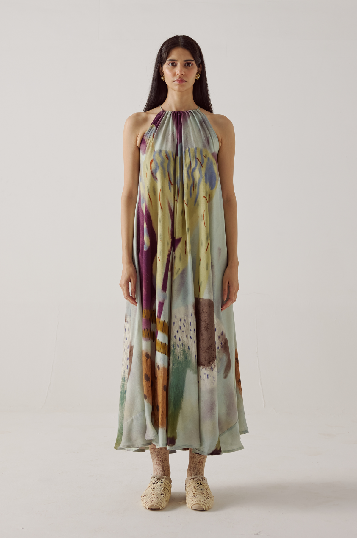 Circle dress long