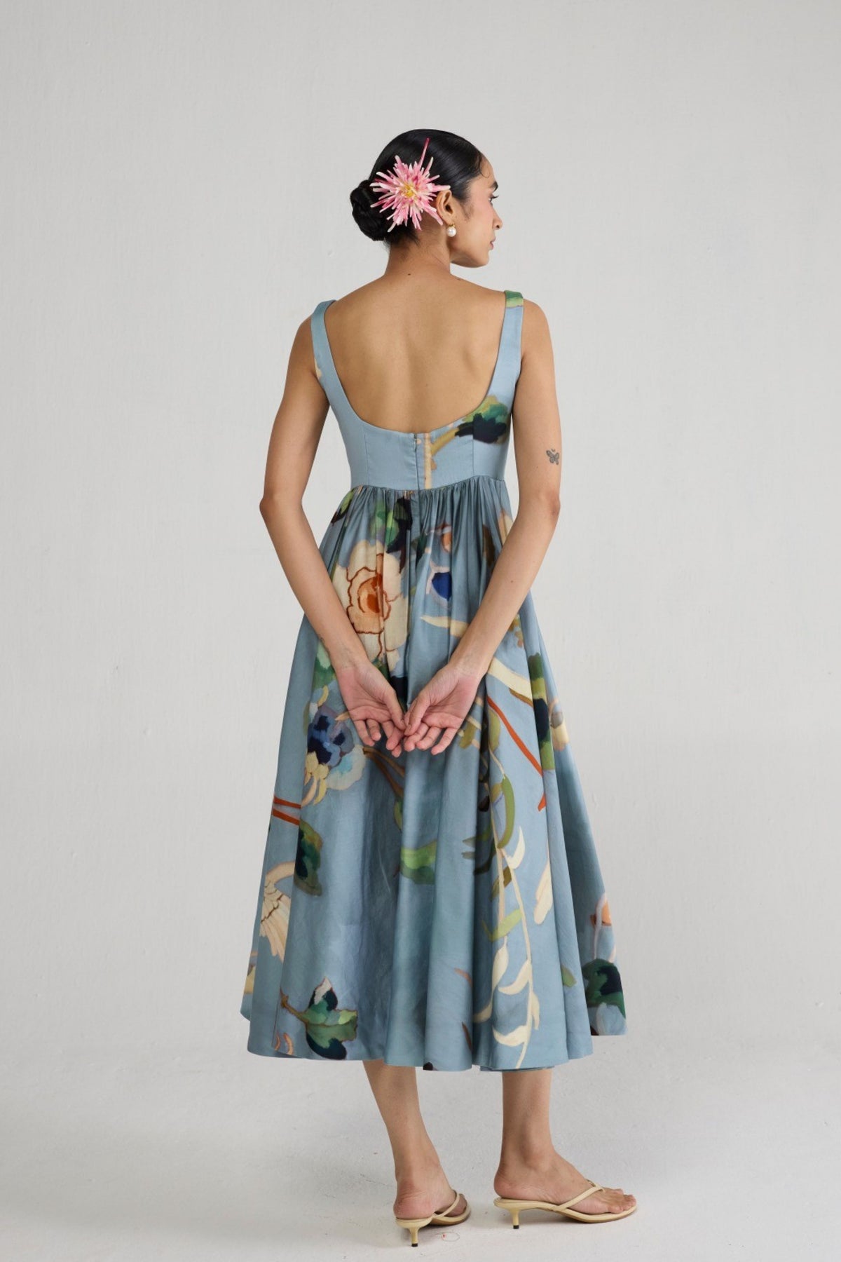 Assagao Embroidered Dress