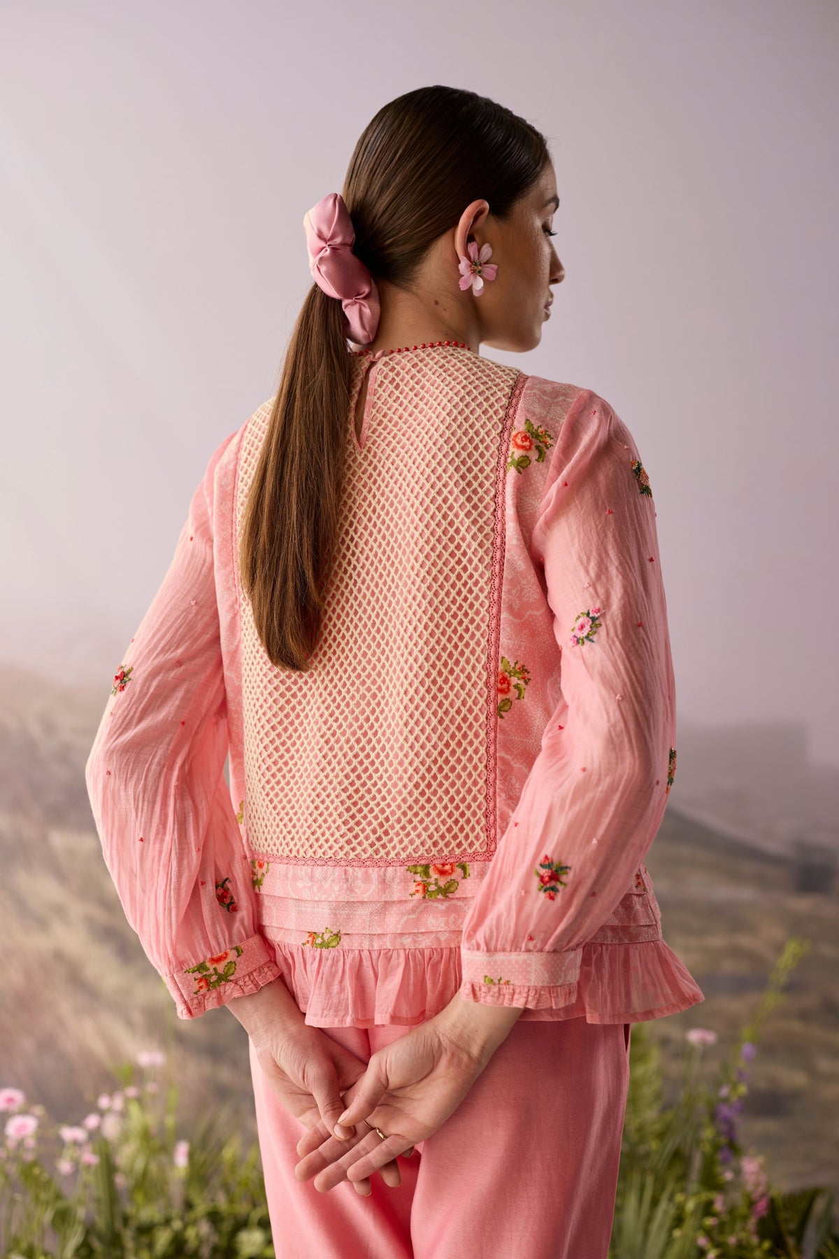Rose Floral Top