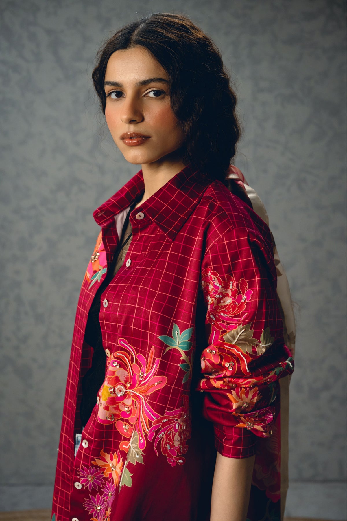 Jade Burgundy Shirt