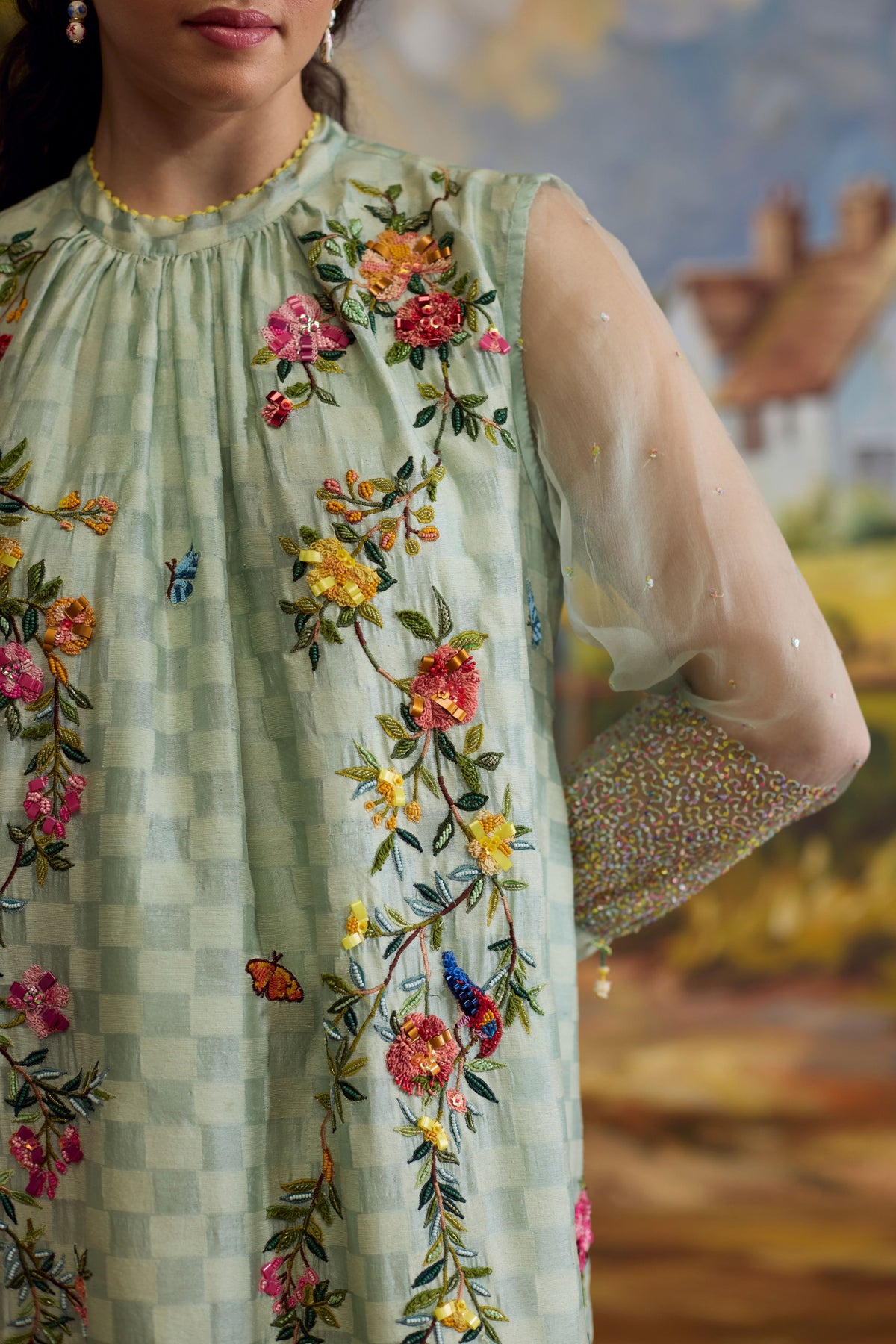 Meadow Checkered Dress