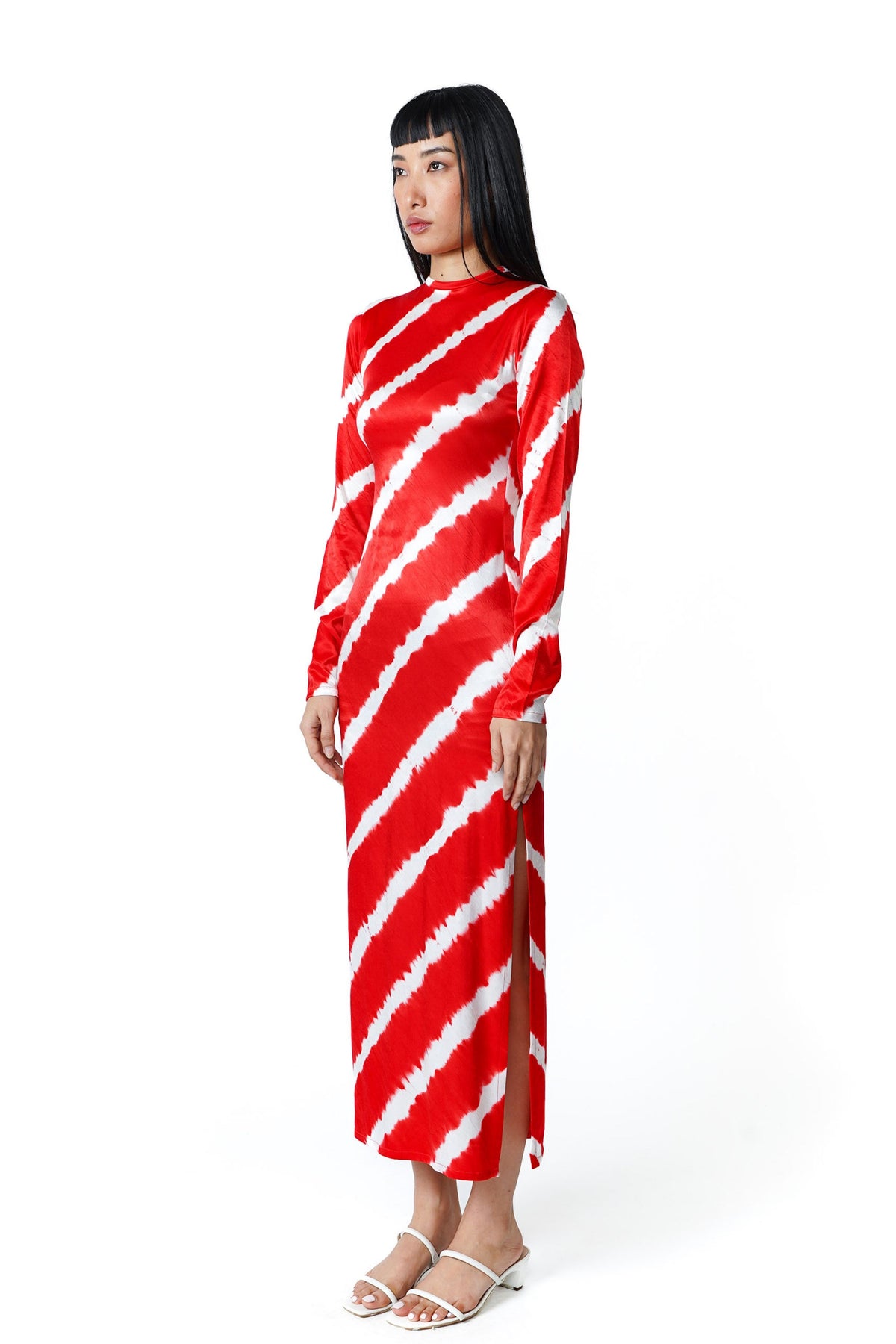Red Cocoon Dress