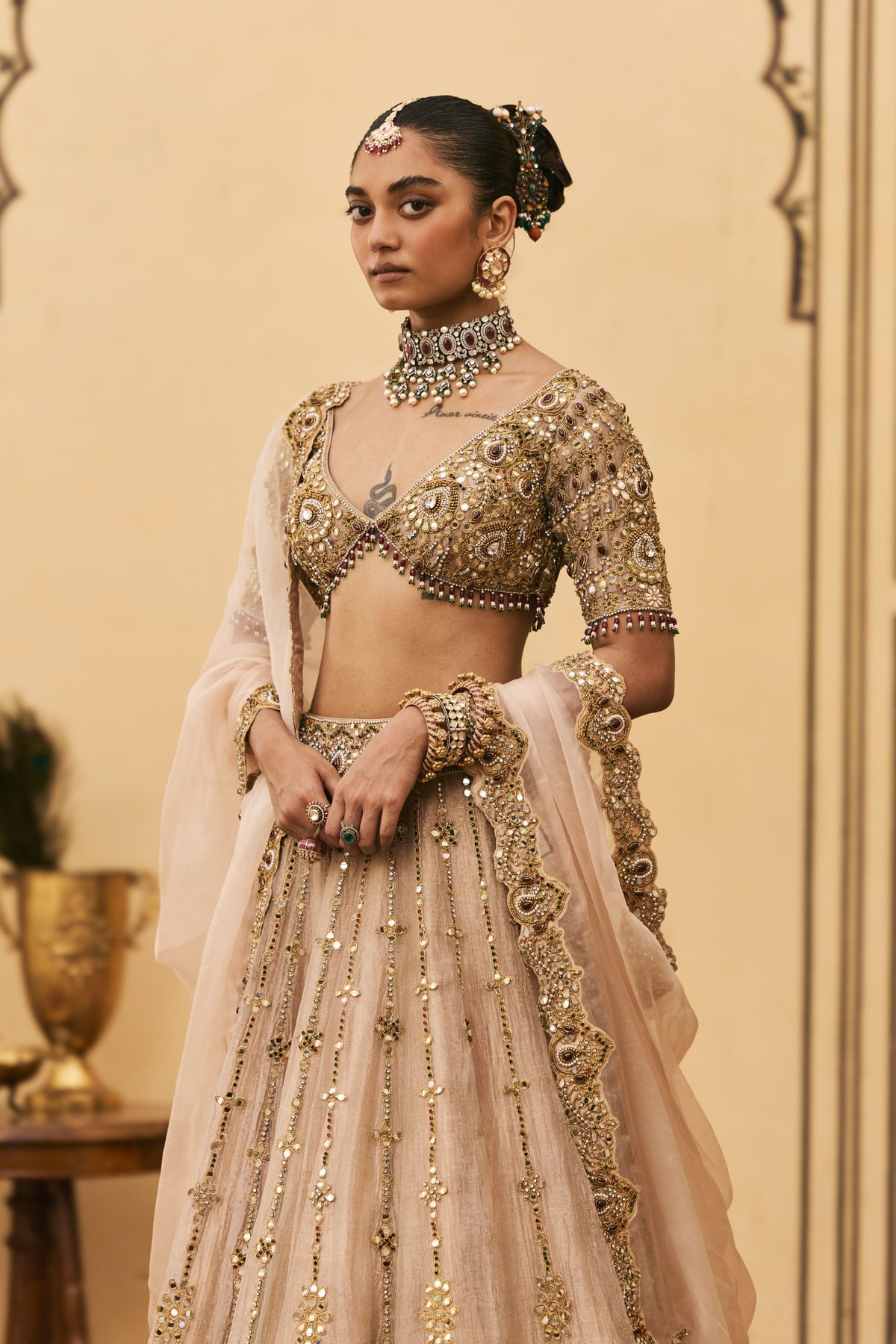 Maang Lehenga Set