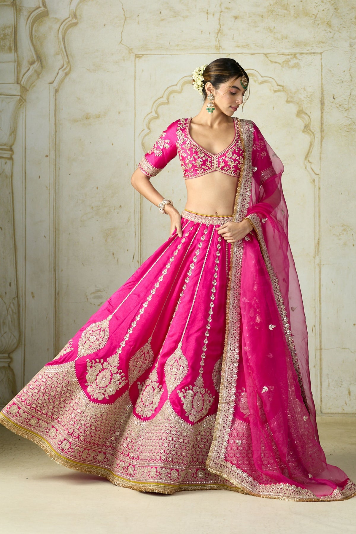 Atifa Lehenga Set