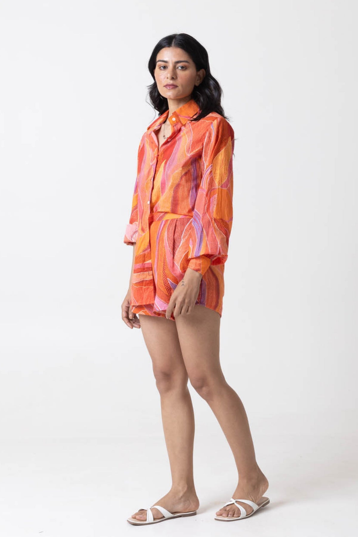 Orange Juice Co-ord Set
