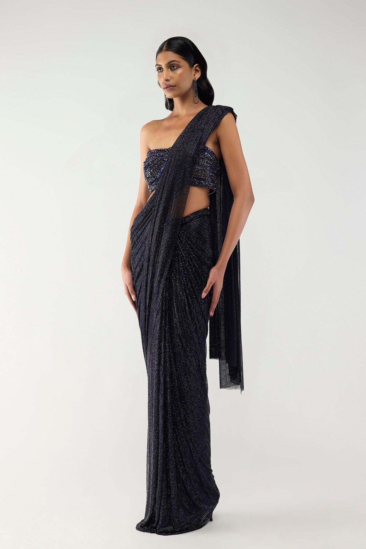 Altair Draped Saree Set