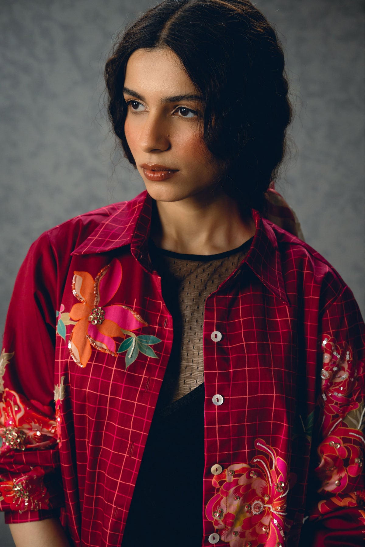 Jade Burgundy Shirt
