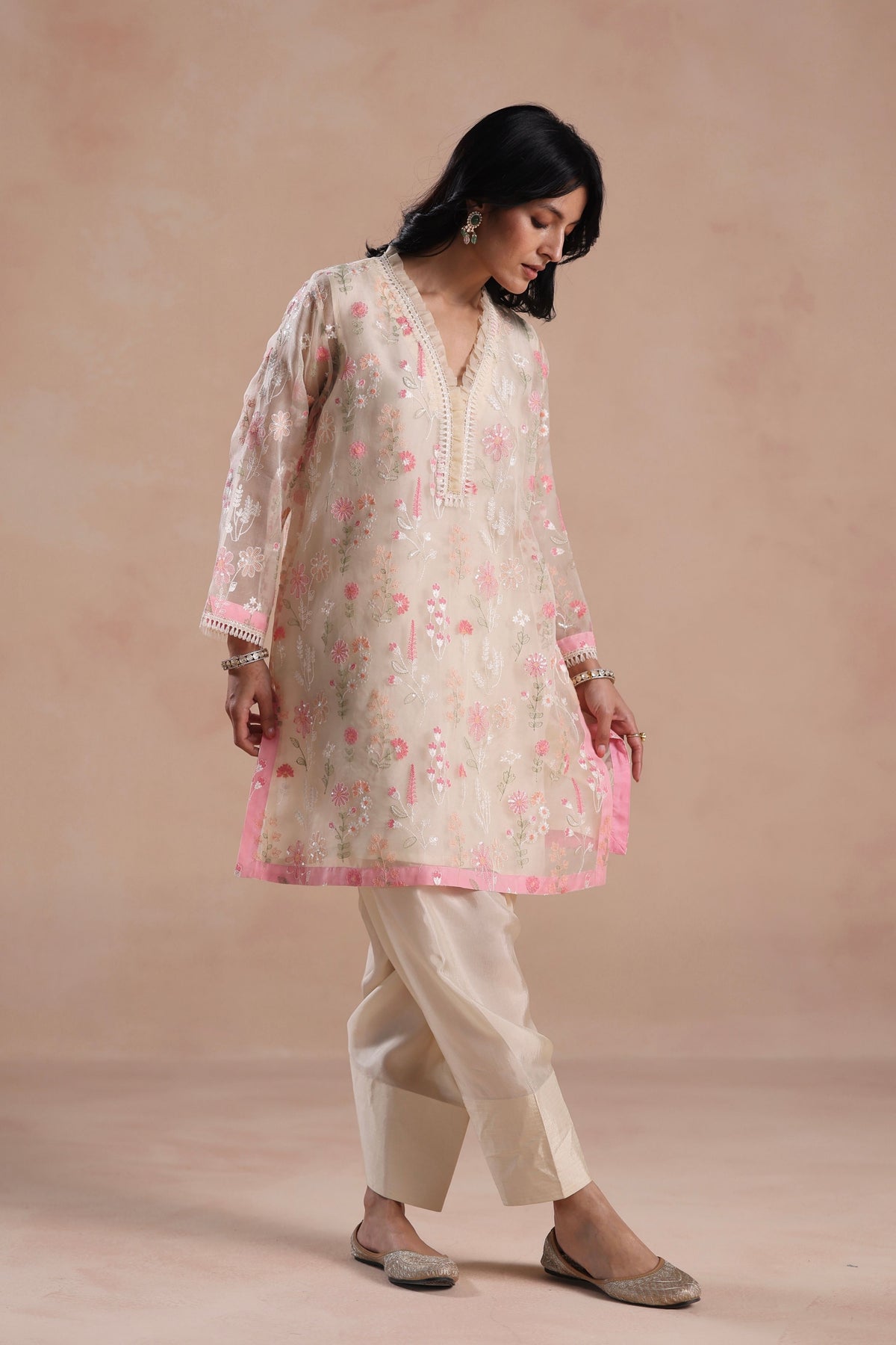 Eraya Ivory Kurta Set