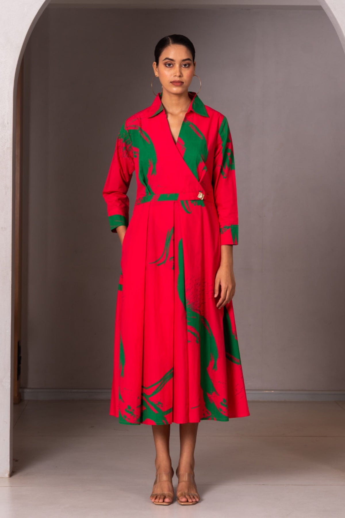 Sculpt Dark Pink Dress